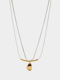 Set De Collares Con Colgante - Acero Inoxidable