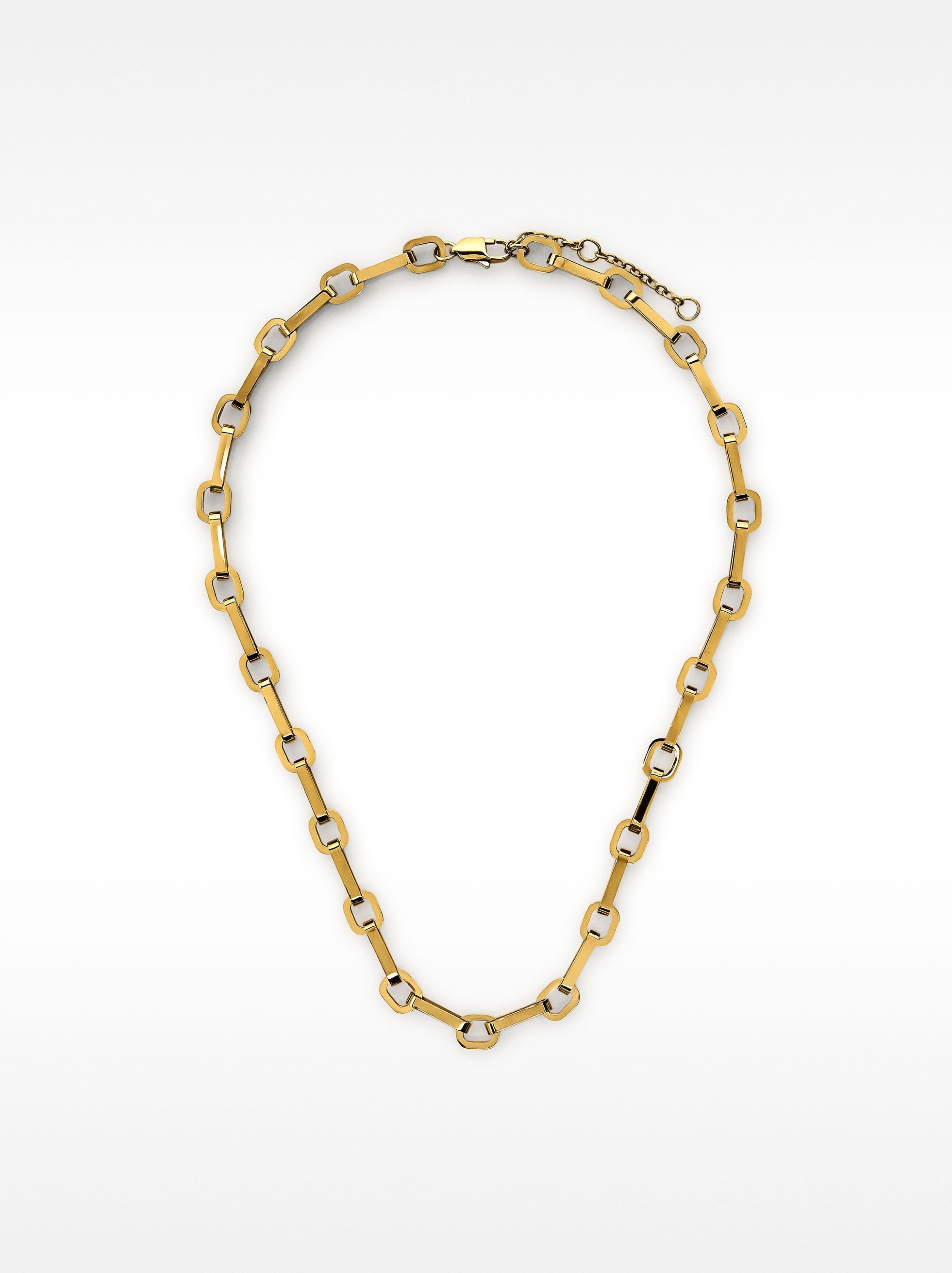 Collar De Eslabones - Acero Inoxidable