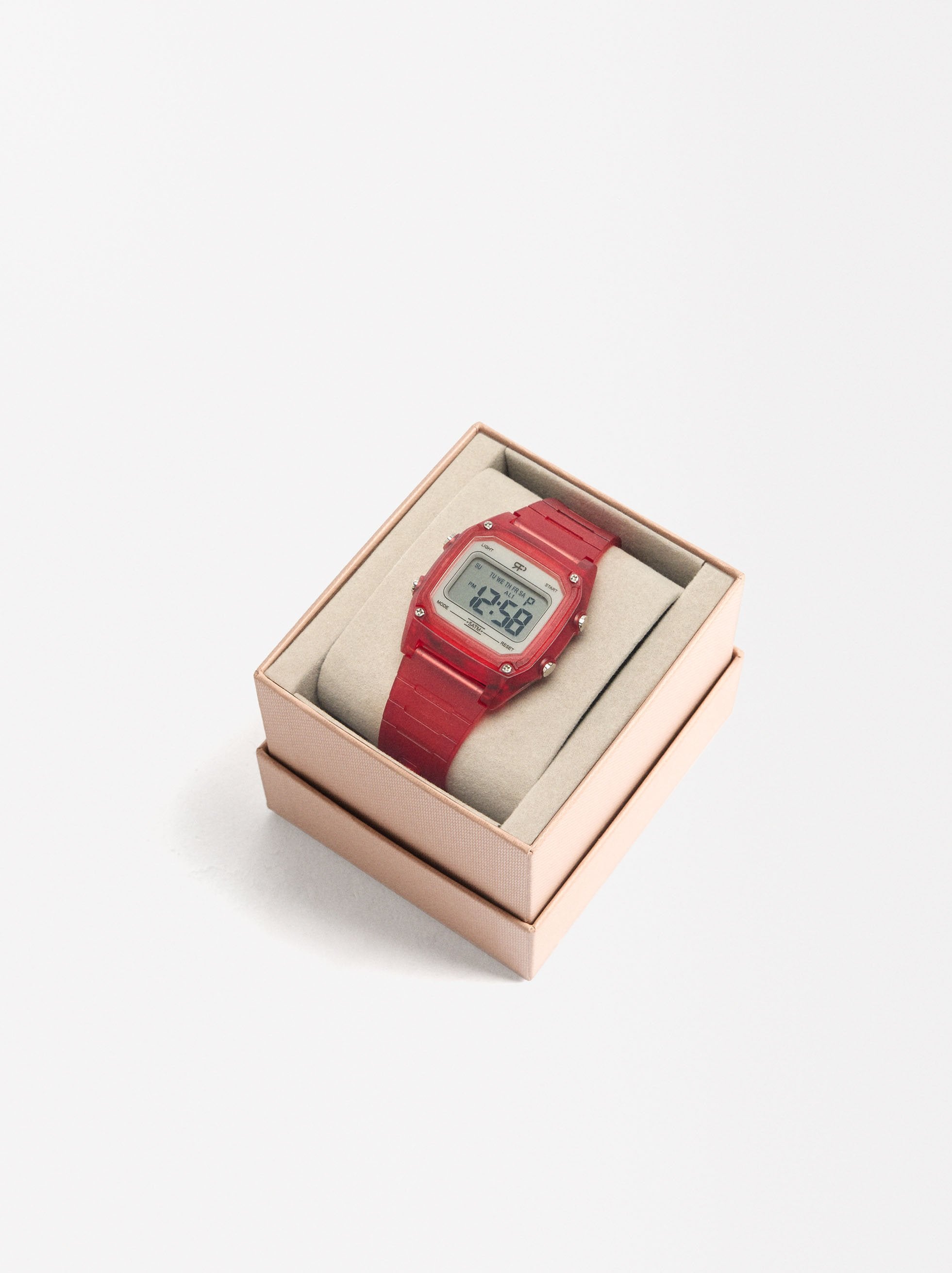 Reloj Digital Cuadrado