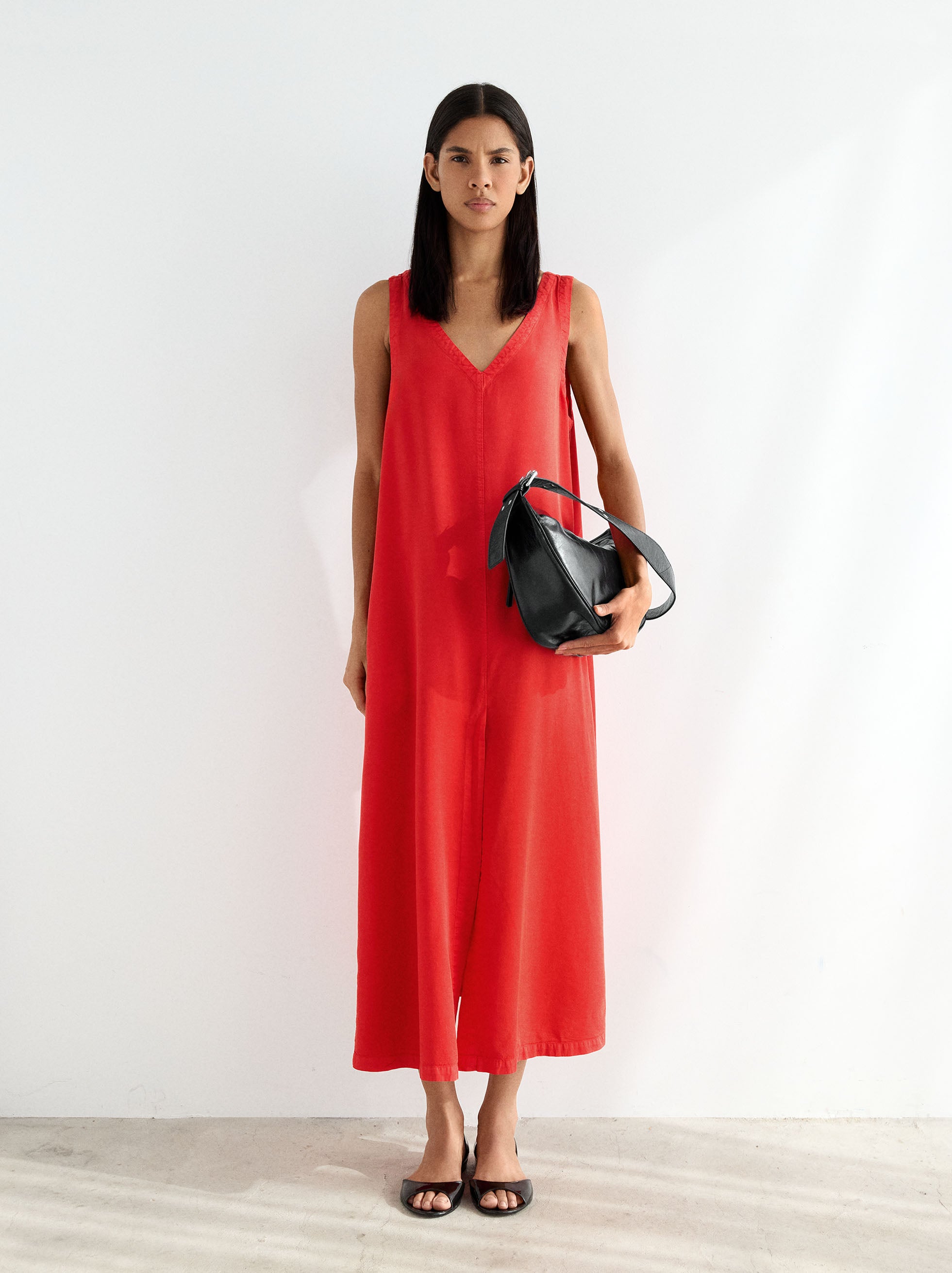 Vestido Largo 100% Lyocell