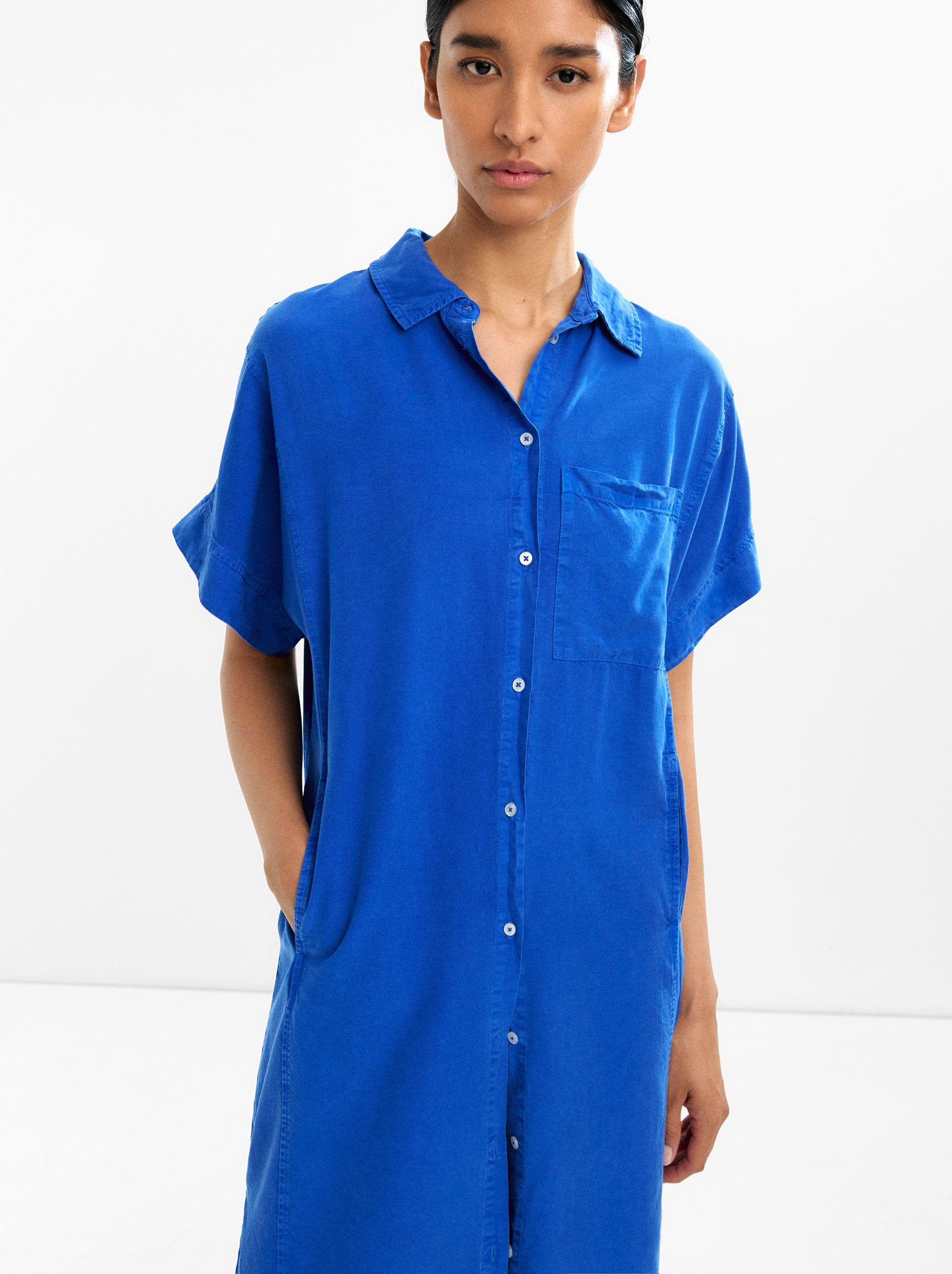 Vestido Camisero 100% Lyocell