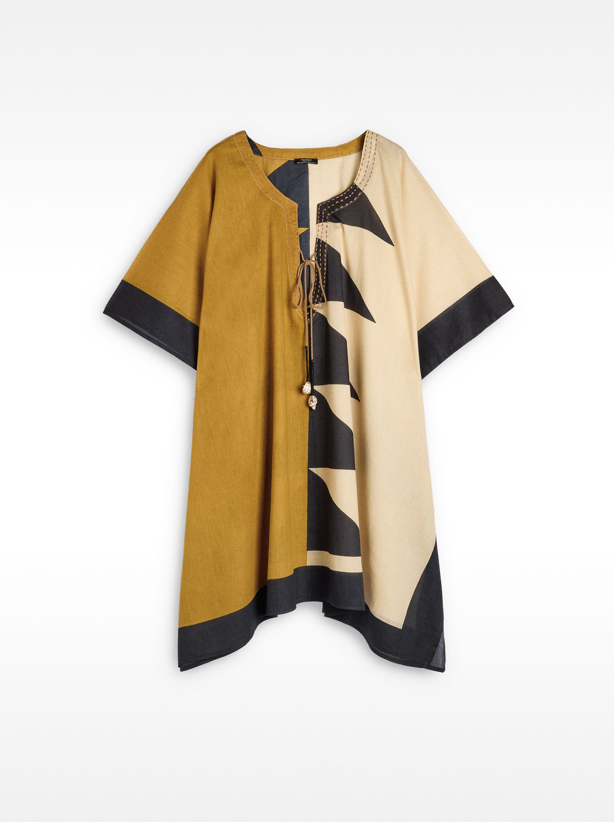 Caftán Estampado 100% Algodón