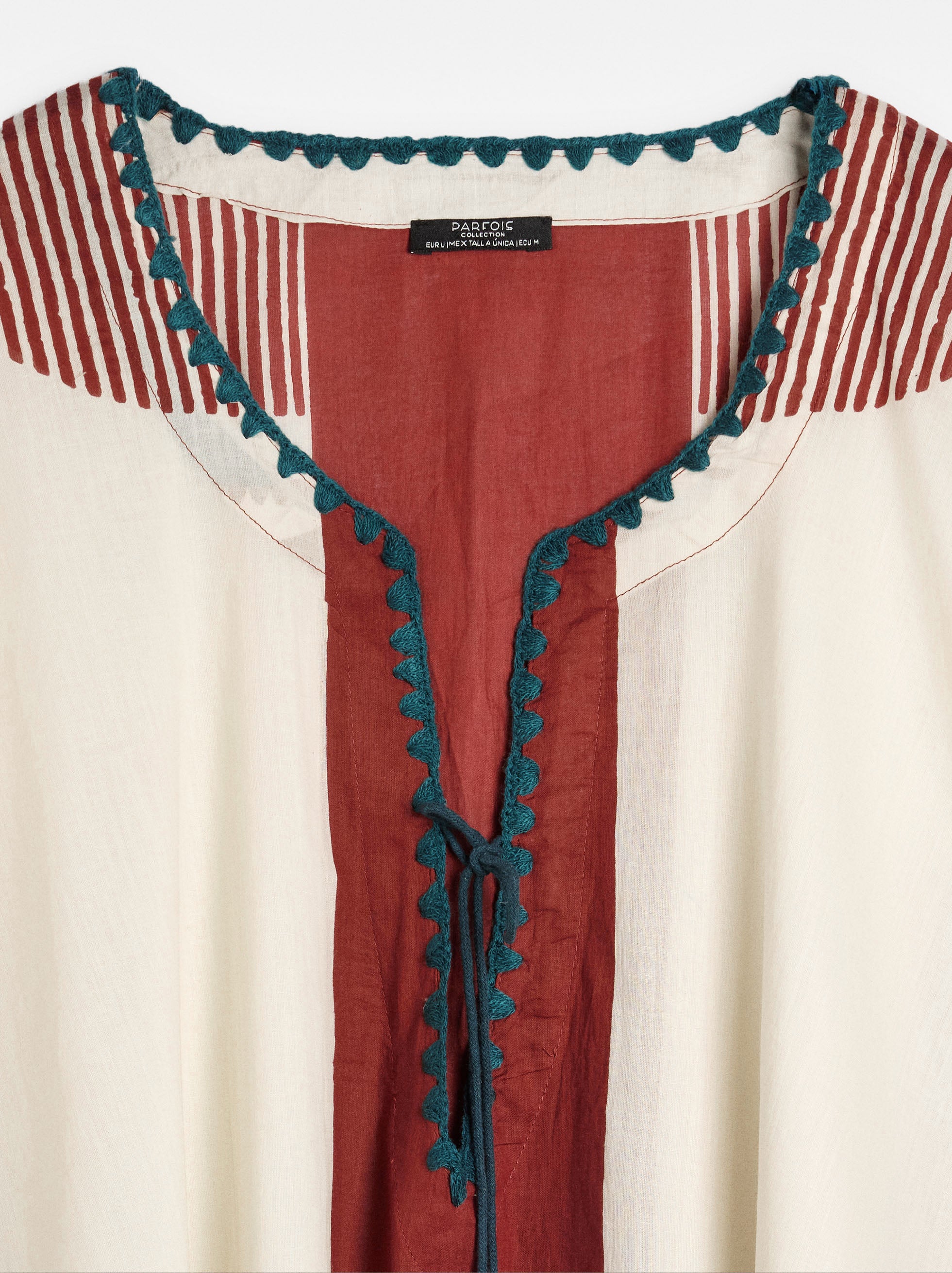 Caftán Estampado 100% Algodón