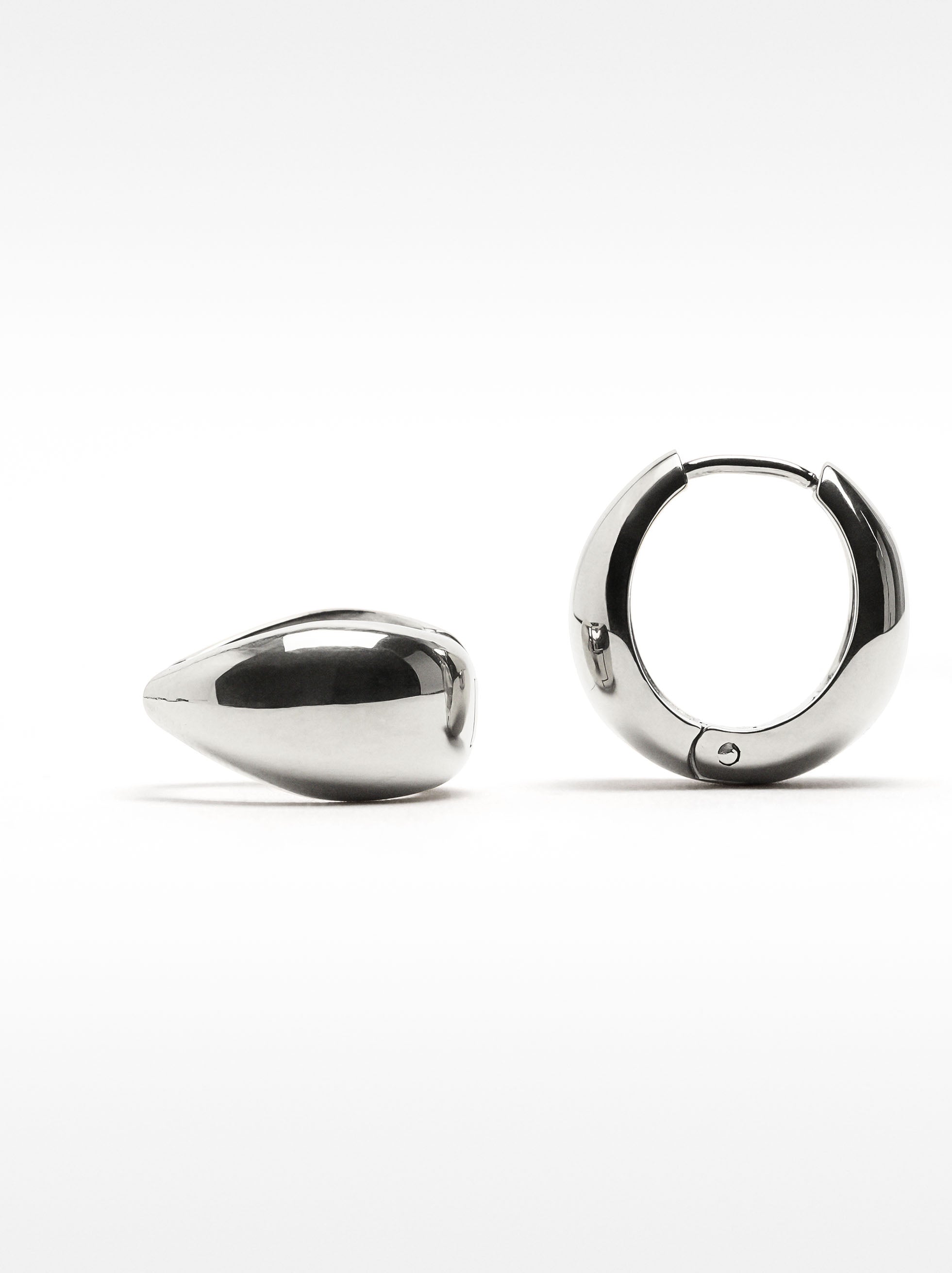 Aros Lágrima - Acero Inoxidable