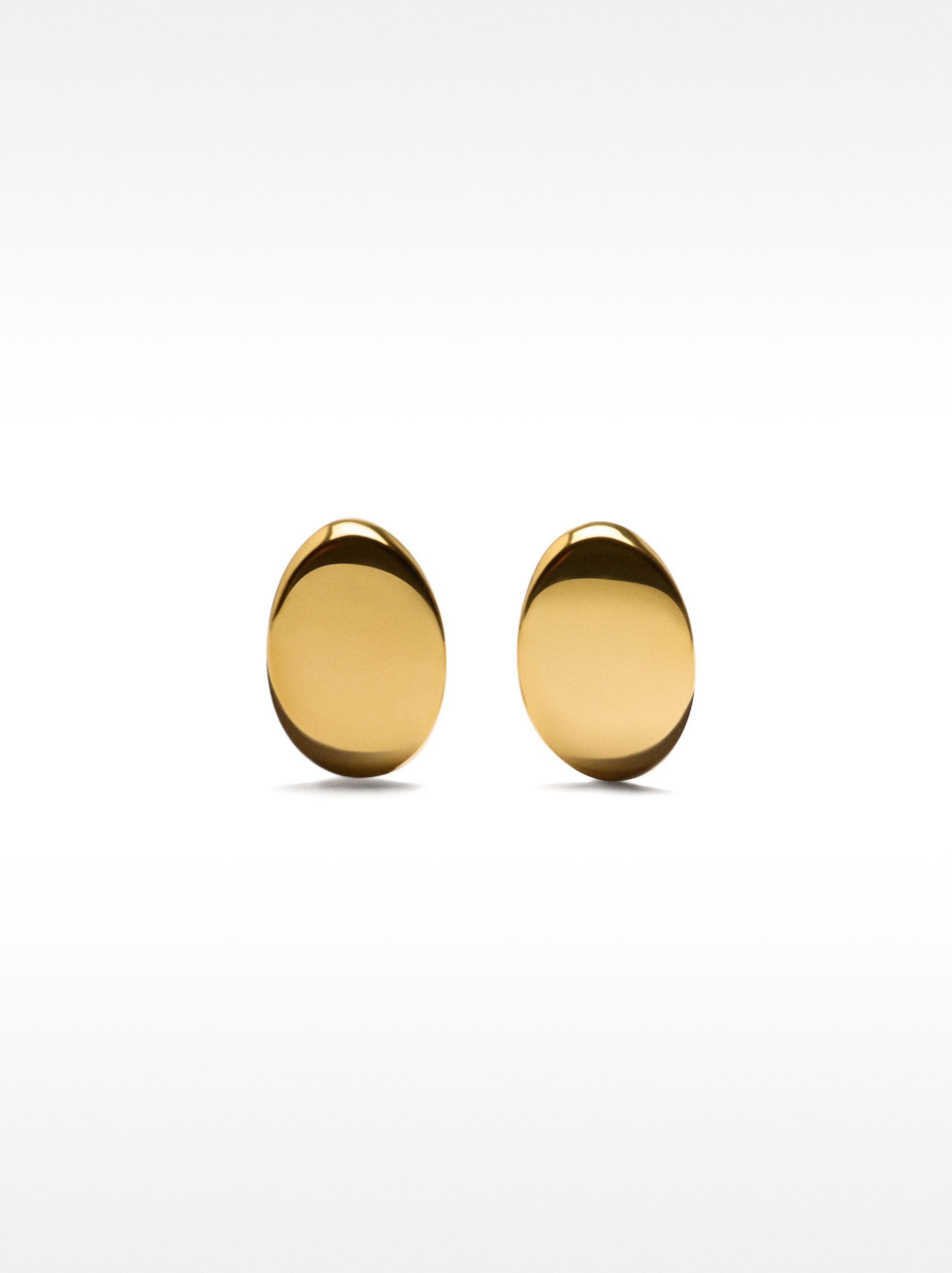 Pendientes Ovalados - Acero Inoxidable