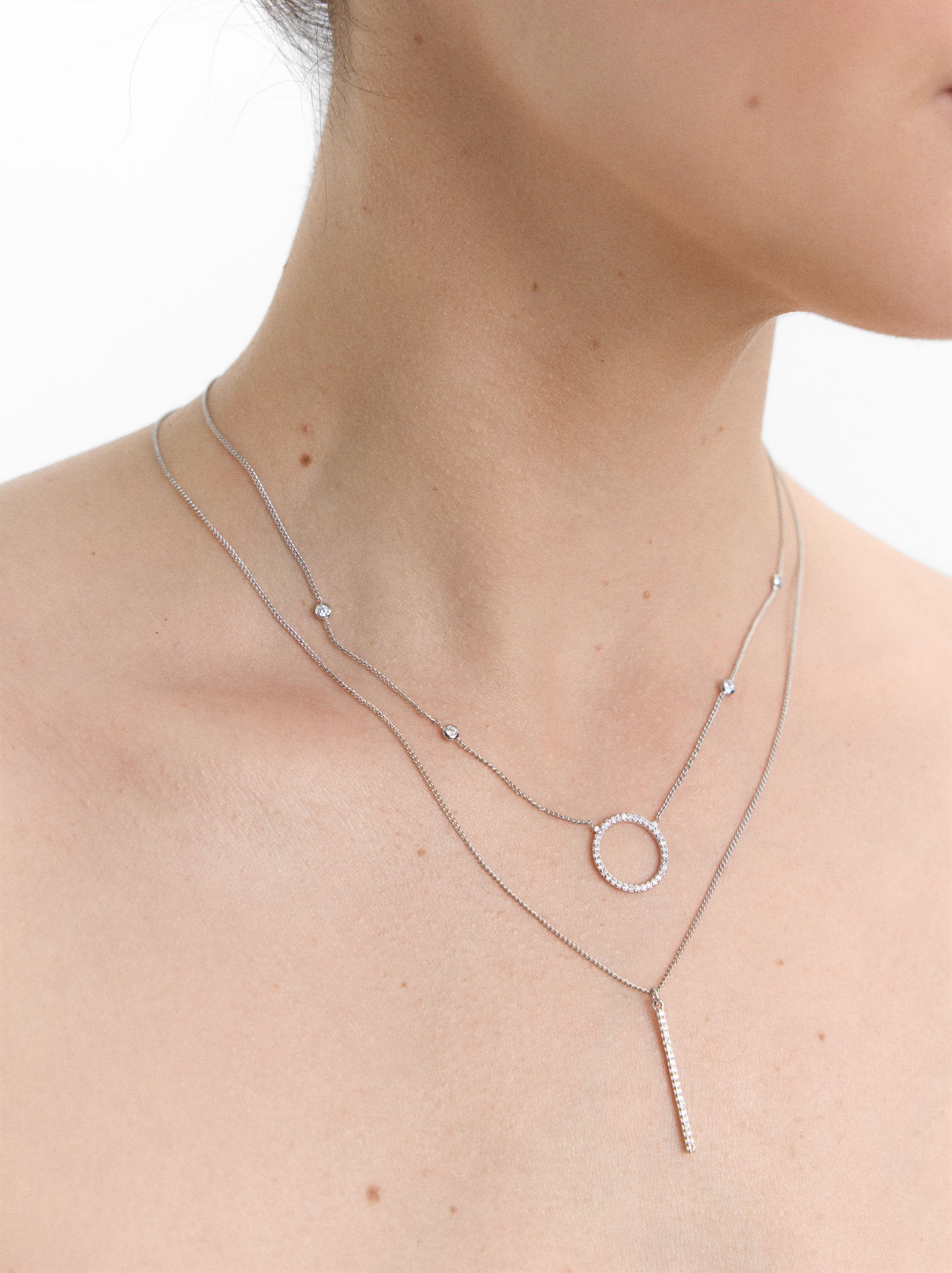 Set De Collares Con Circonitas