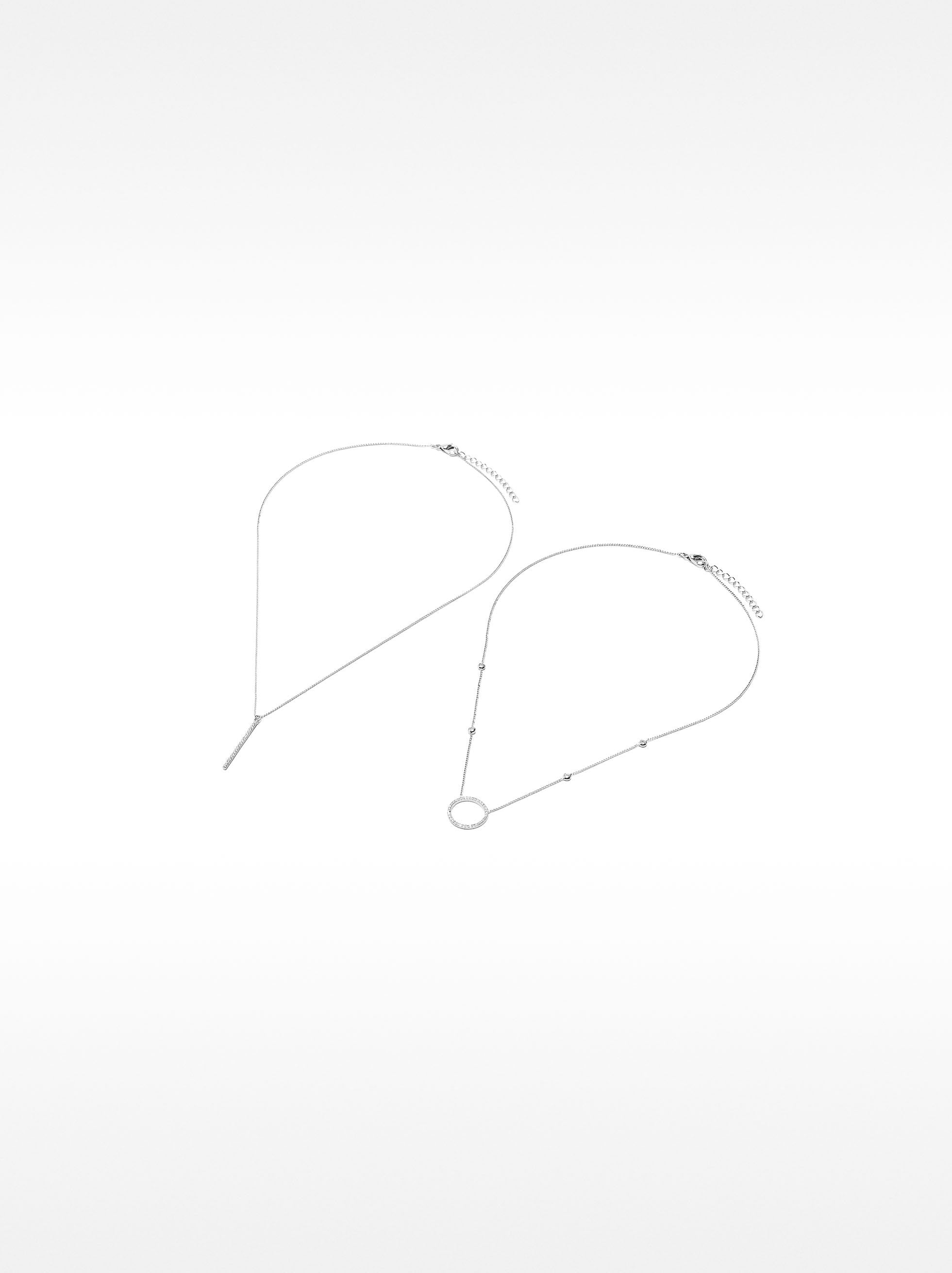 Set De Collares Con Circonitas