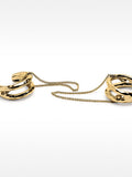 Aros Efecto Doble Con Cadena