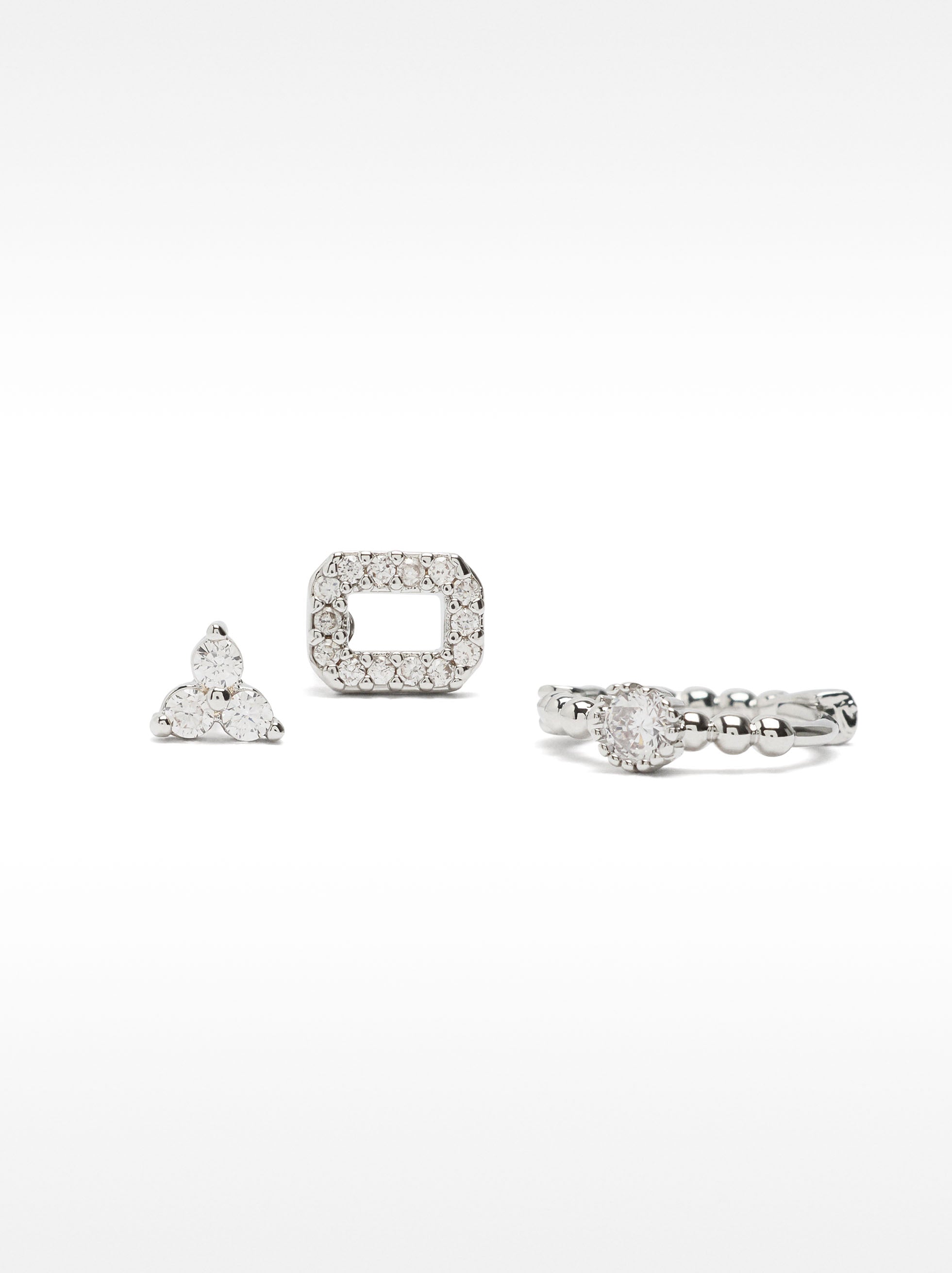Set De Pendientes Con Circonitas