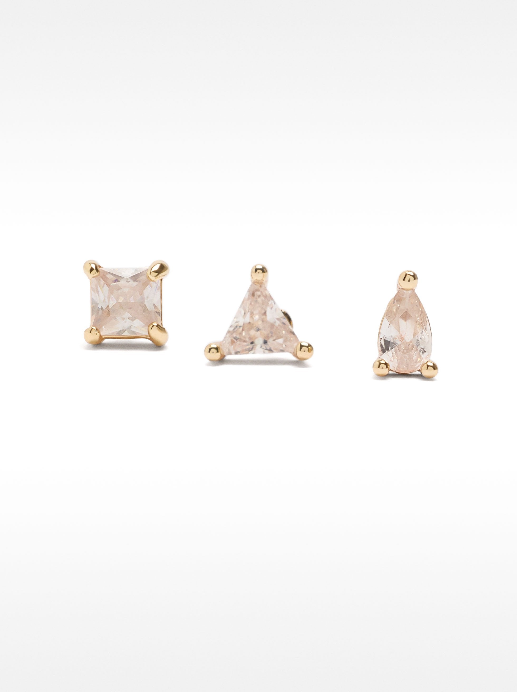 Set De Pendientes Con Circonitas