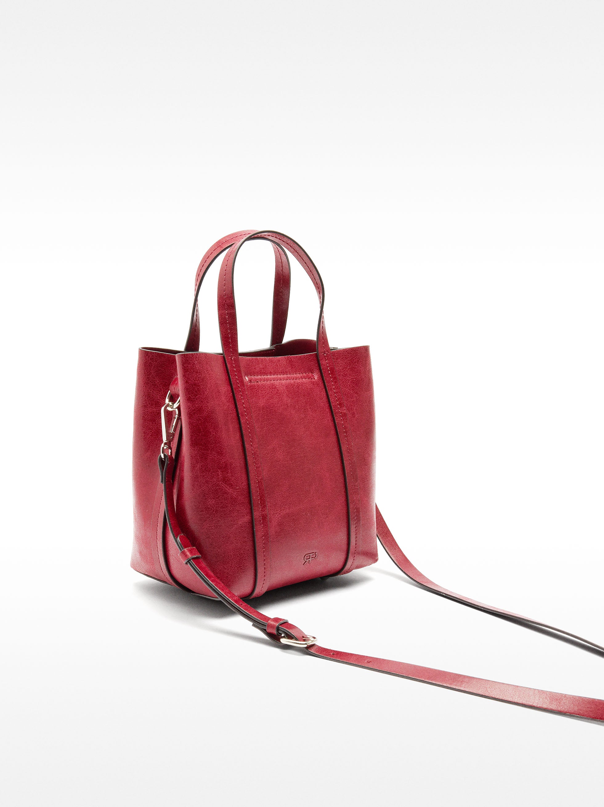 Bolso Tote Efecto Craquelado