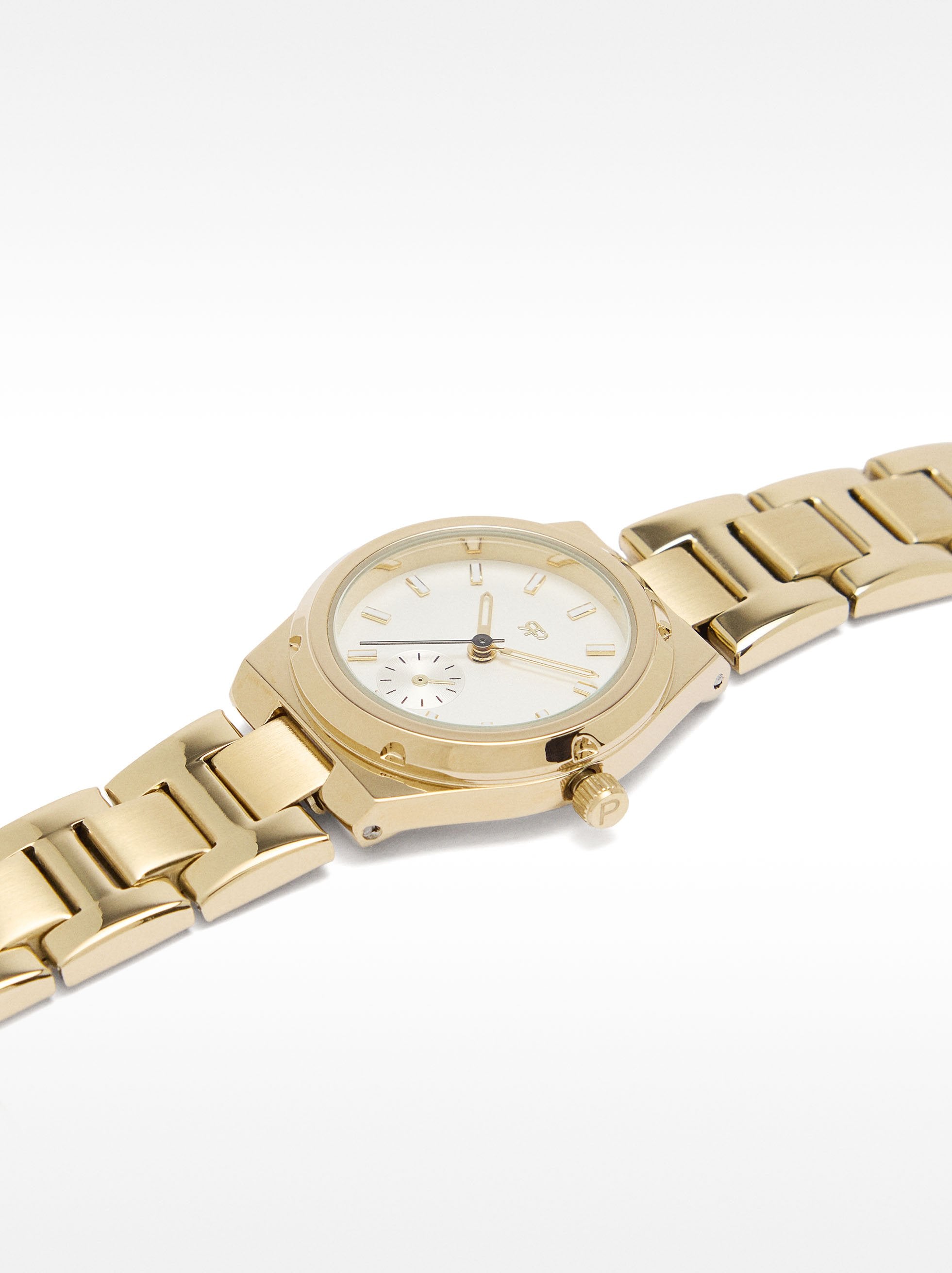 Reloj De Pulsera De Acero Inoxidable