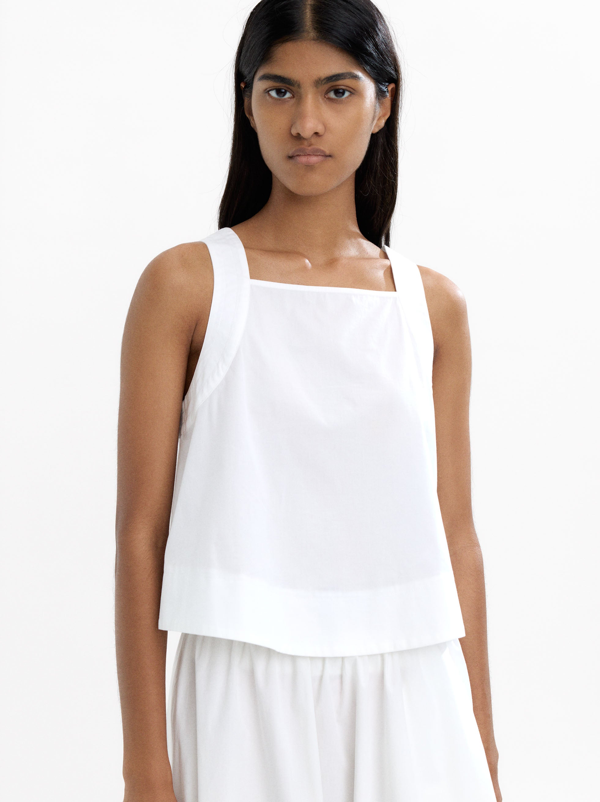 Top De Tirantes De Algodón