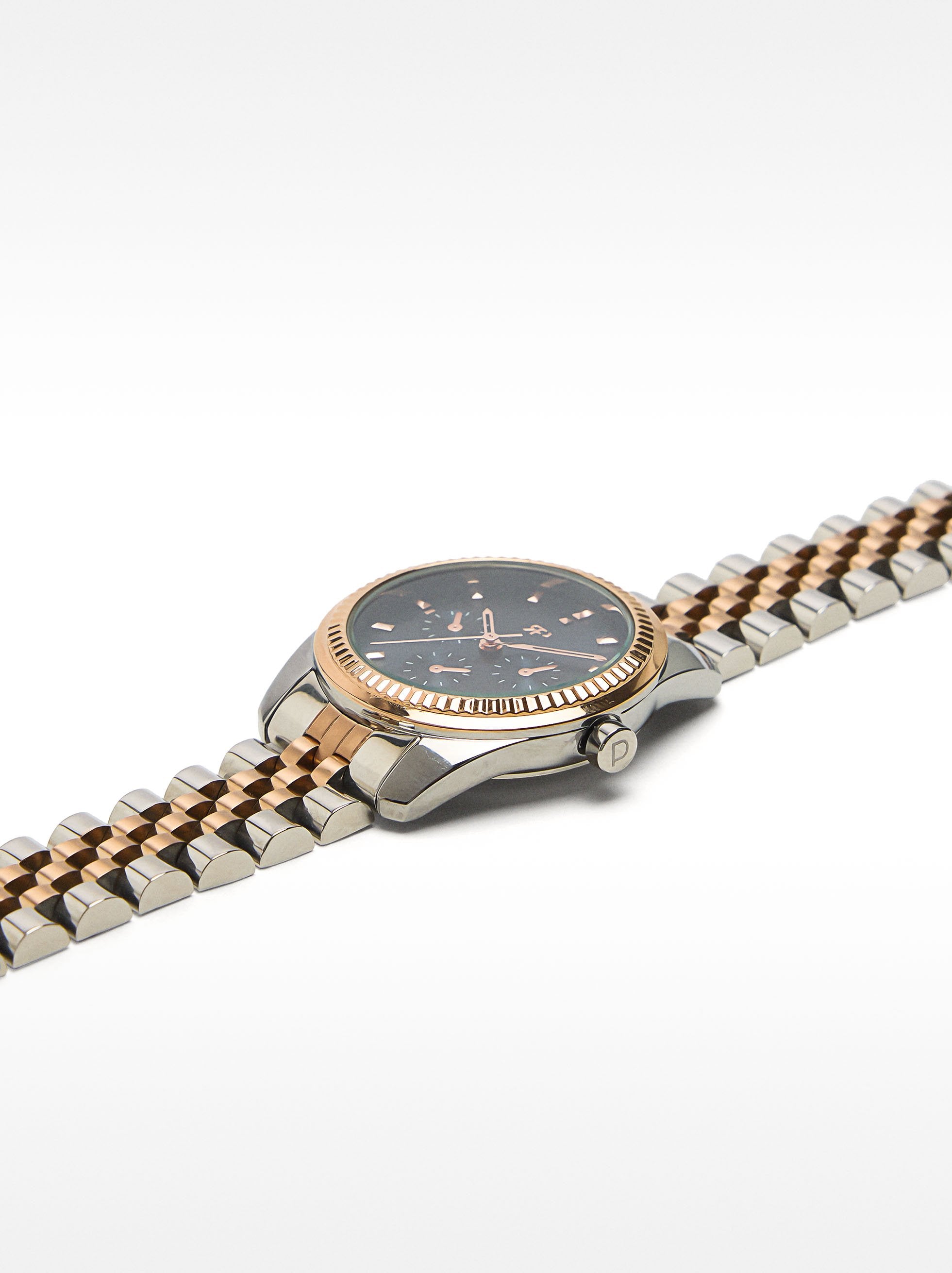 Reloj De Pulsera De Acero Inoxidable