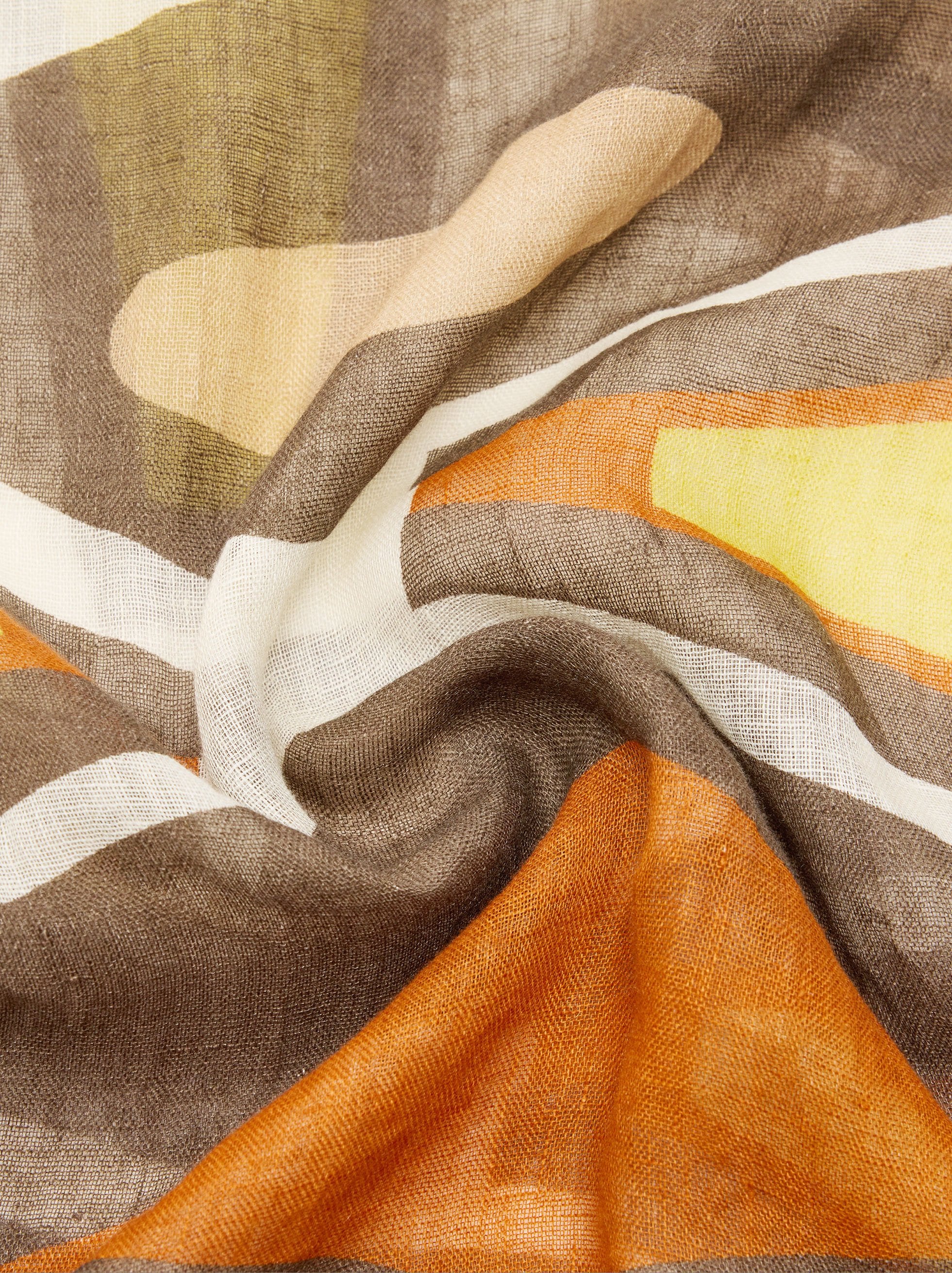 Pañuelo Estampado 100% Lino