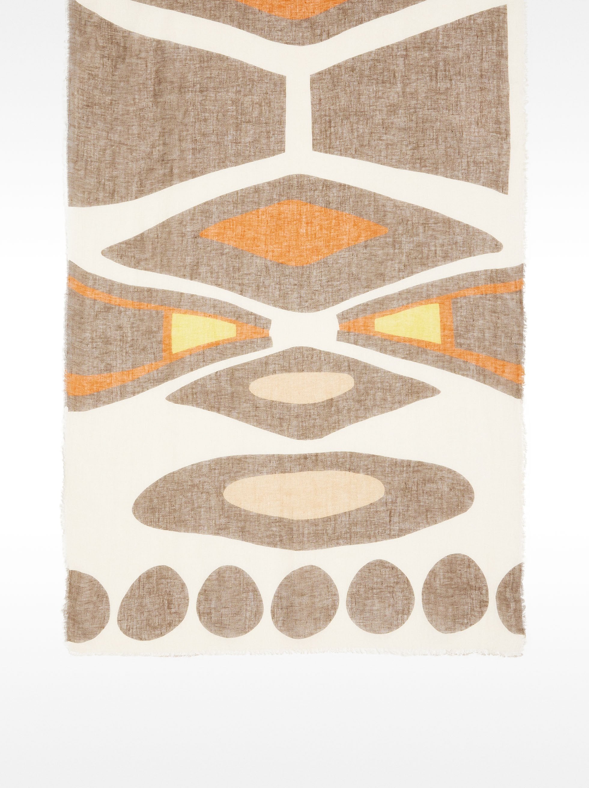 Pañuelo Estampado 100% Lino