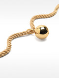 Collar Cordón Con Colgante Esfera