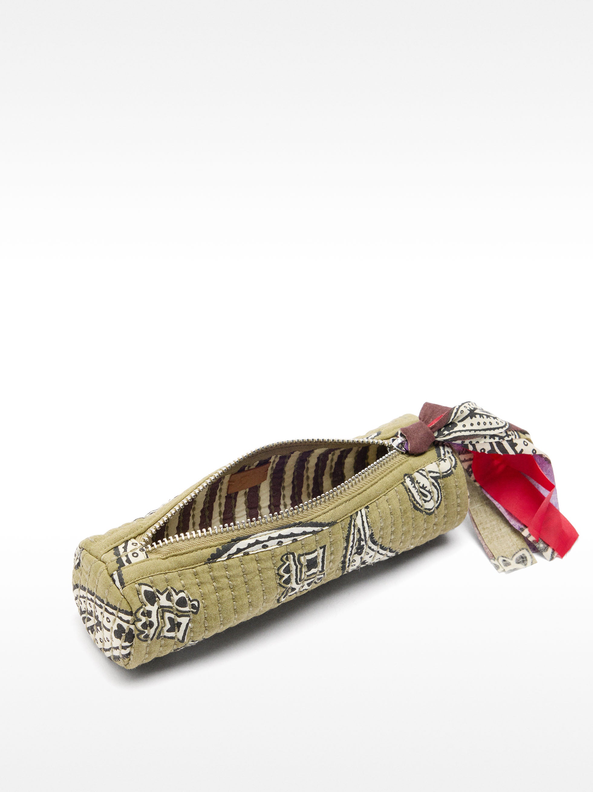 Estuche Estampado Con Costura