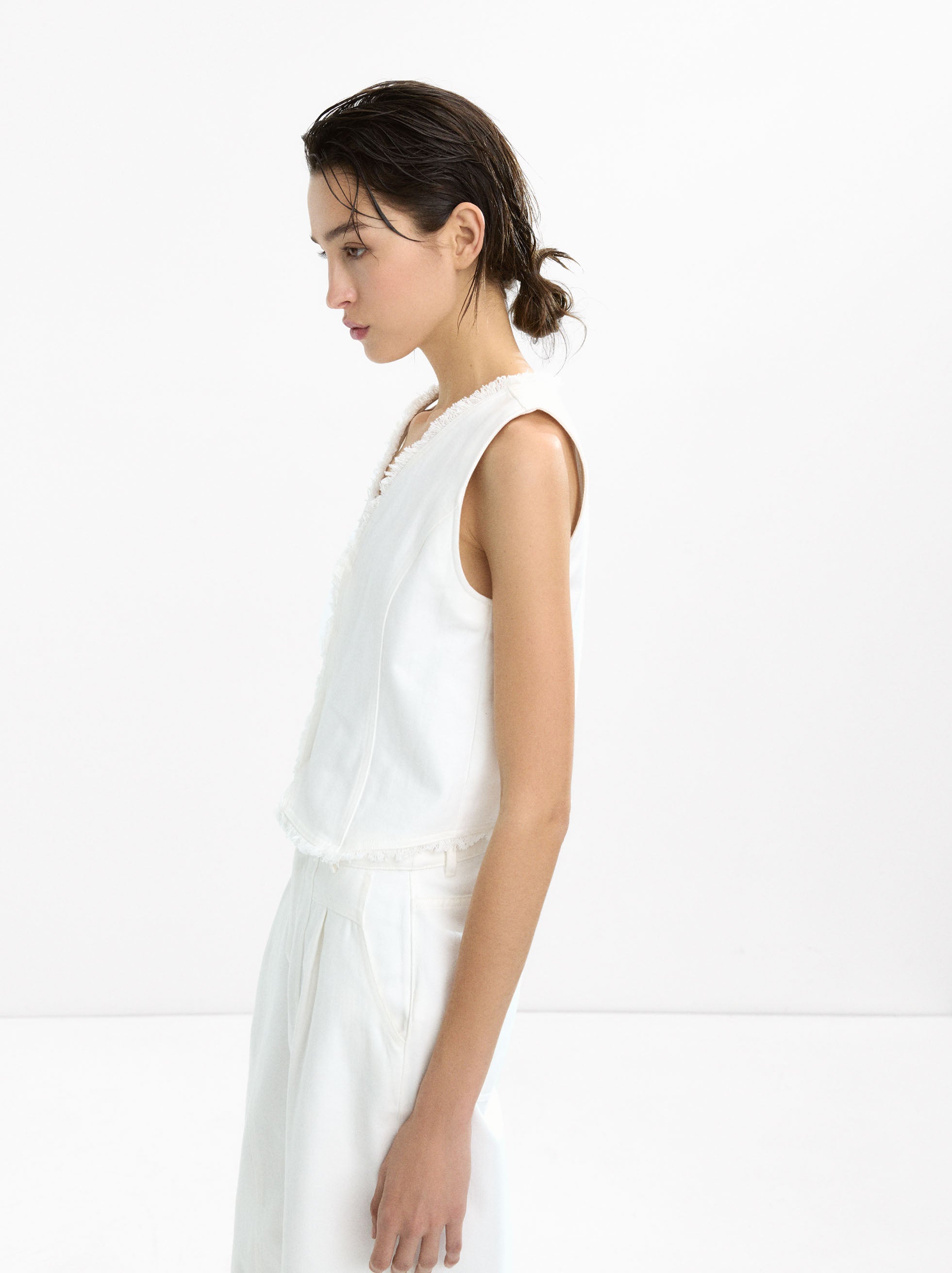 Chaleco 100 % Algodón