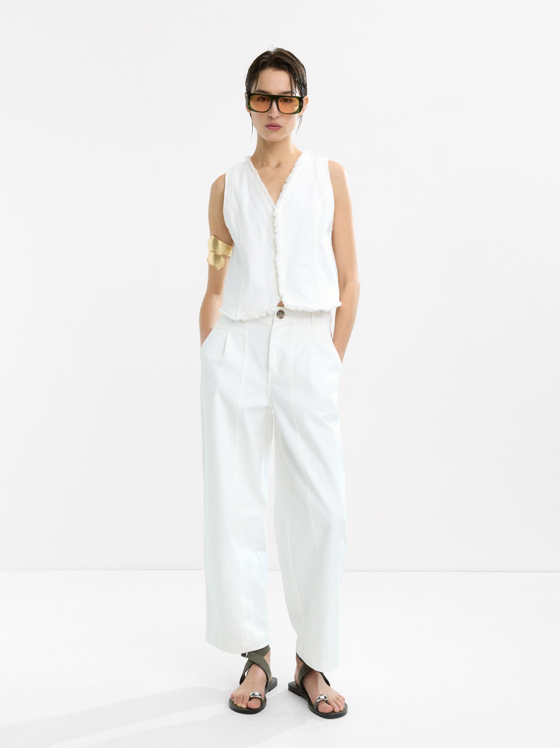 Chaleco 100 % Algodón