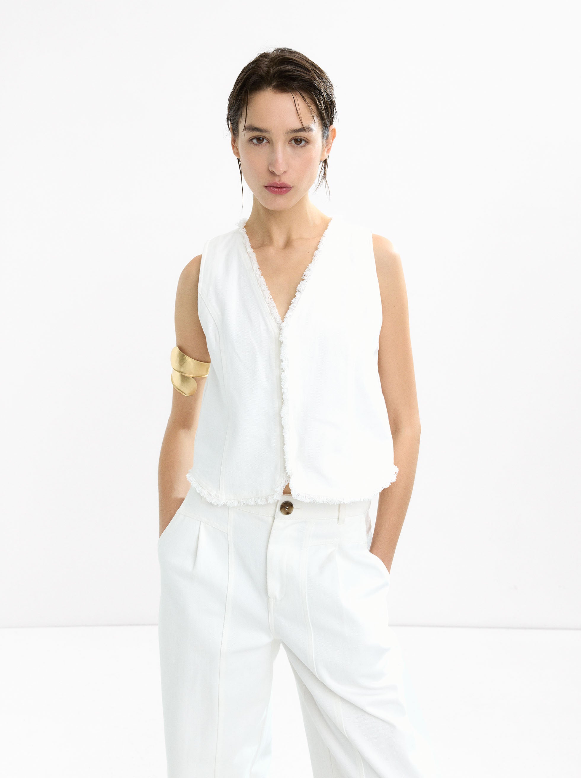 Chaleco 100 % Algodón