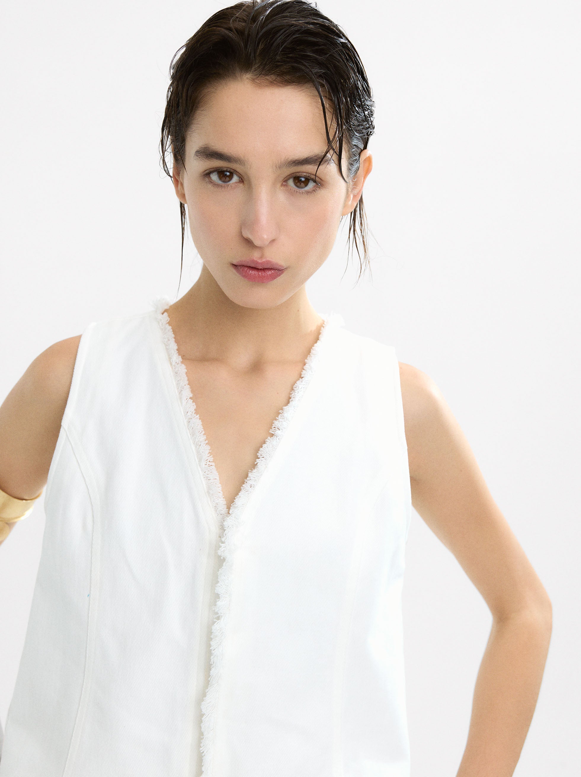 Chaleco 100 % Algodón