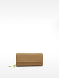 Cartera Com Solapa Y Cierre De Cremallera