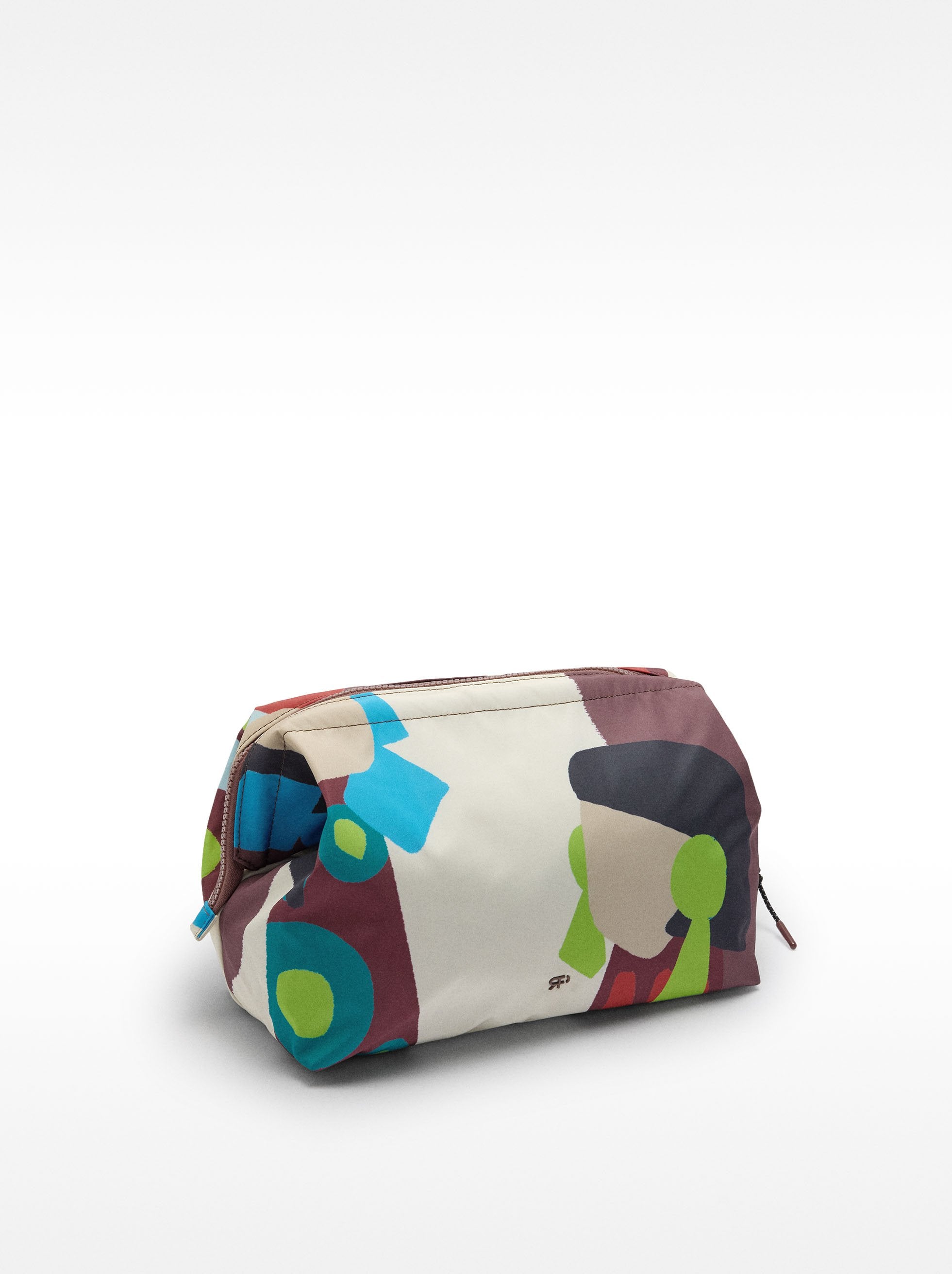 Neceser De Nylon Estampado