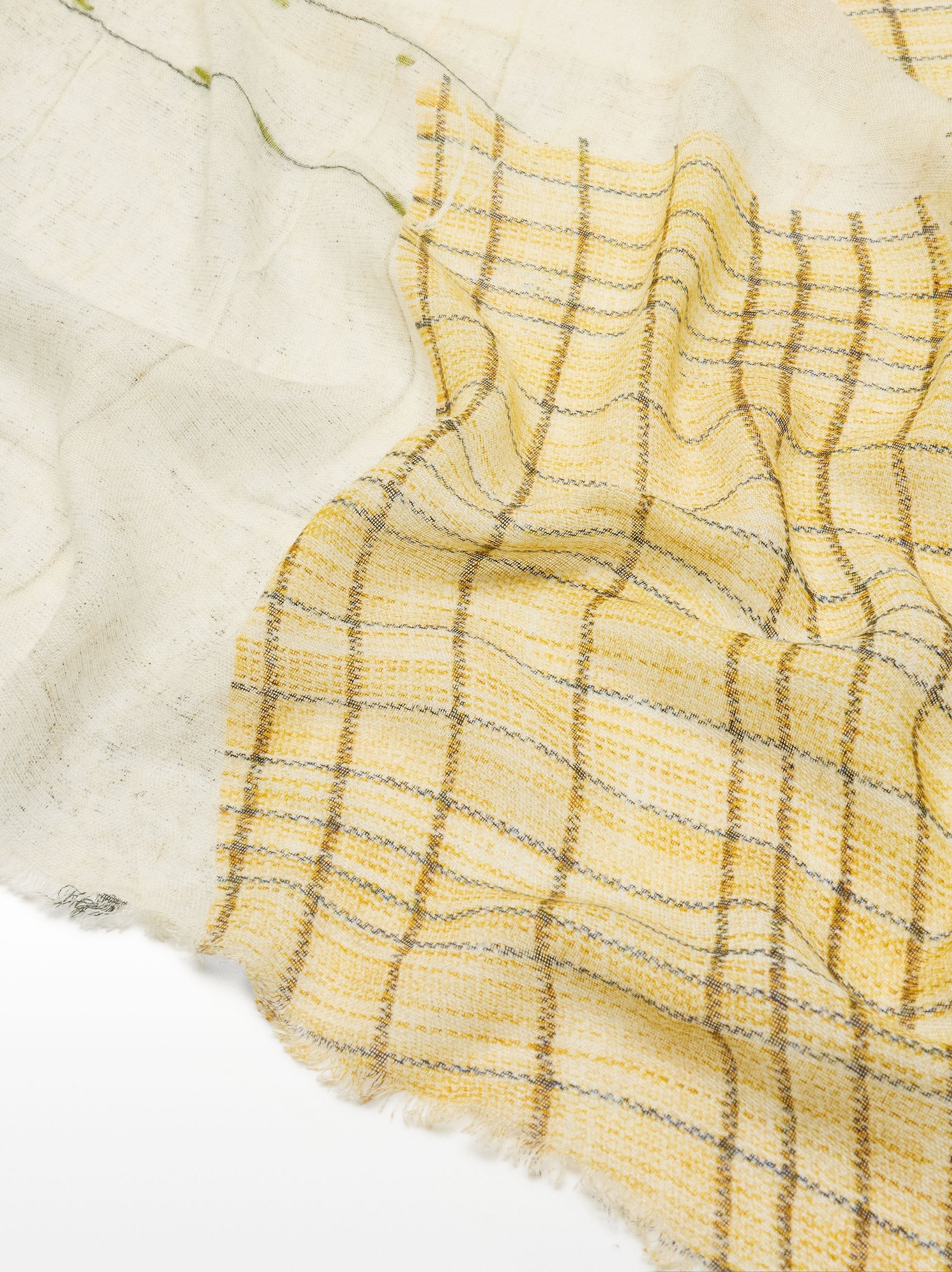 Pañuelo De Lino Estampada