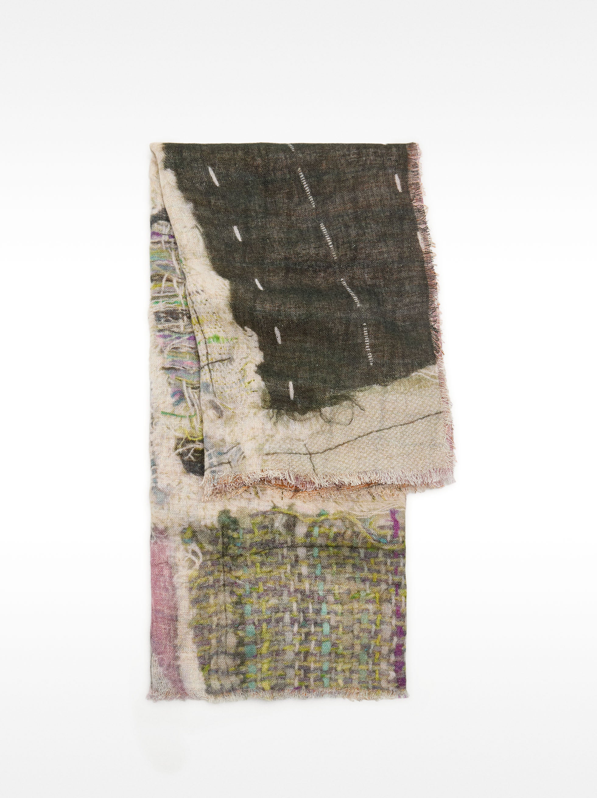 Pañuelo De Lino Estampada