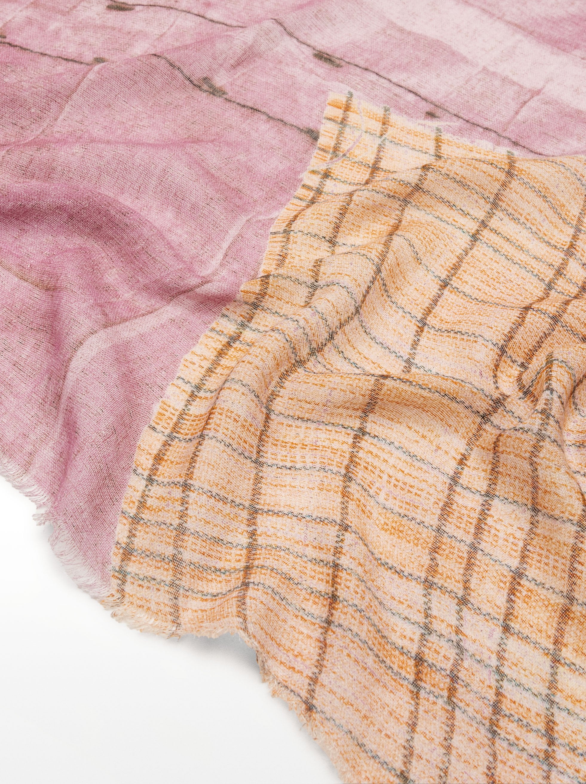 Pañuelo De Lino Estampada