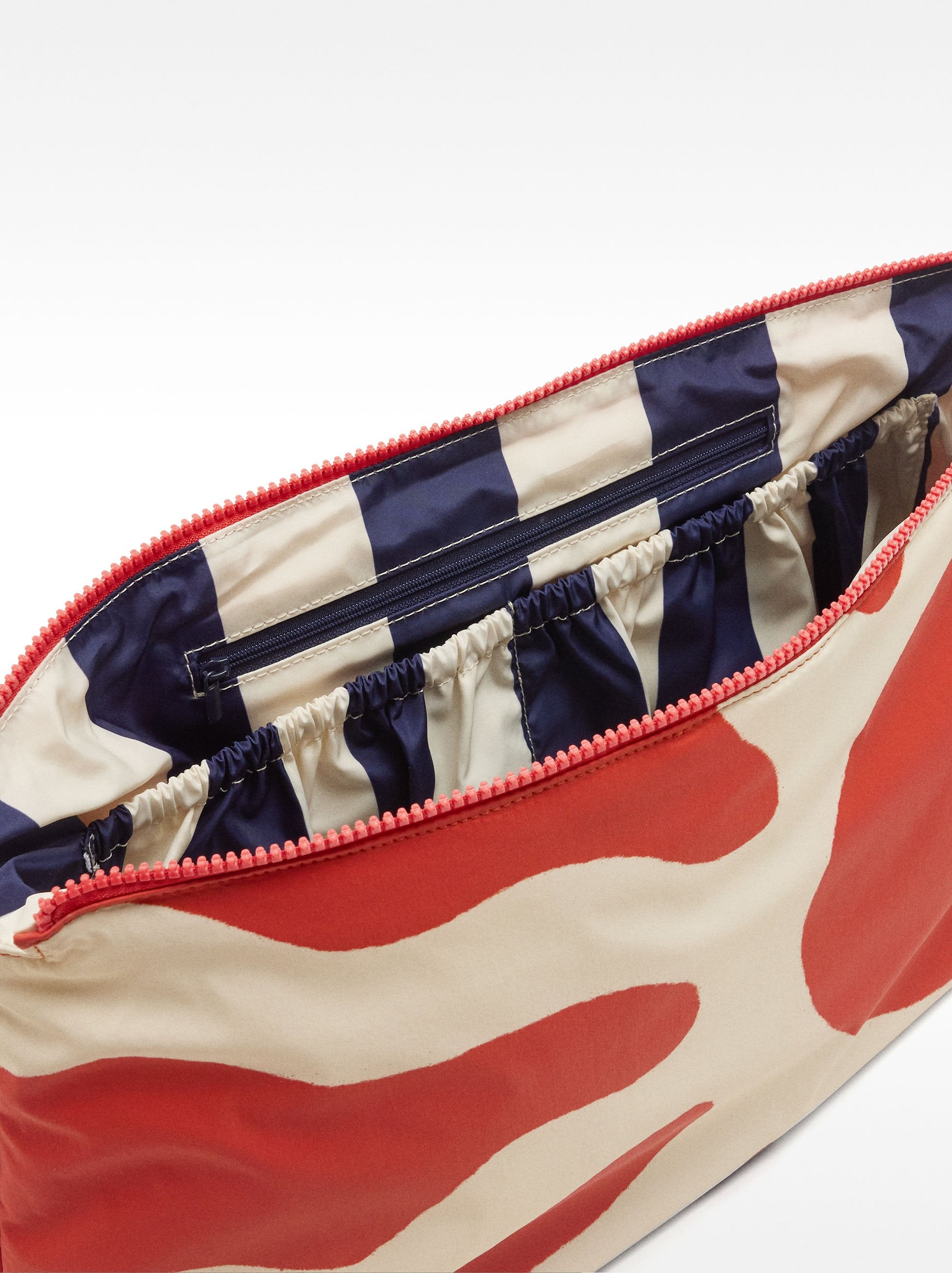 Neceser De Nylon Estampado