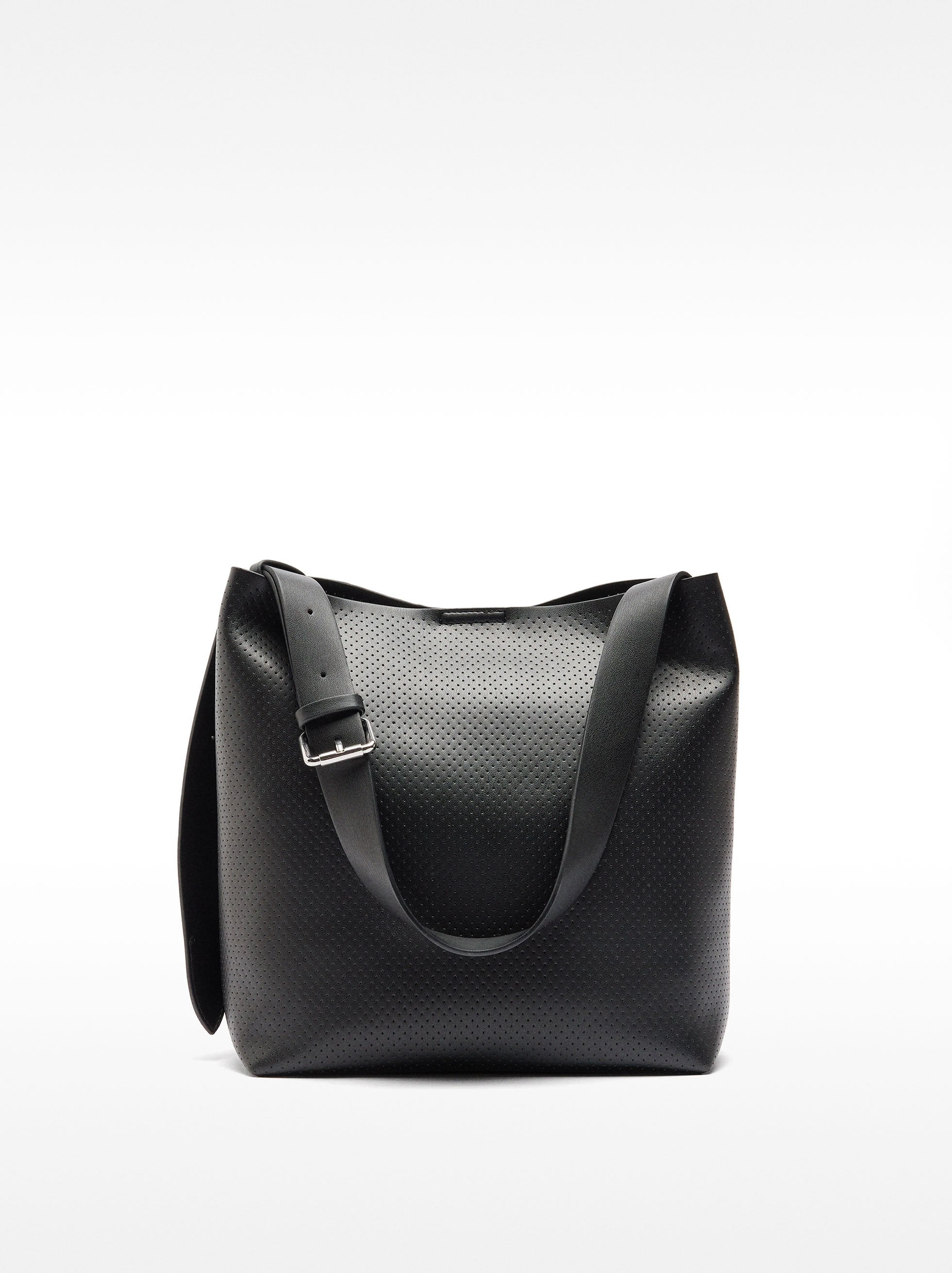 Bolso De Hombro Con Textura