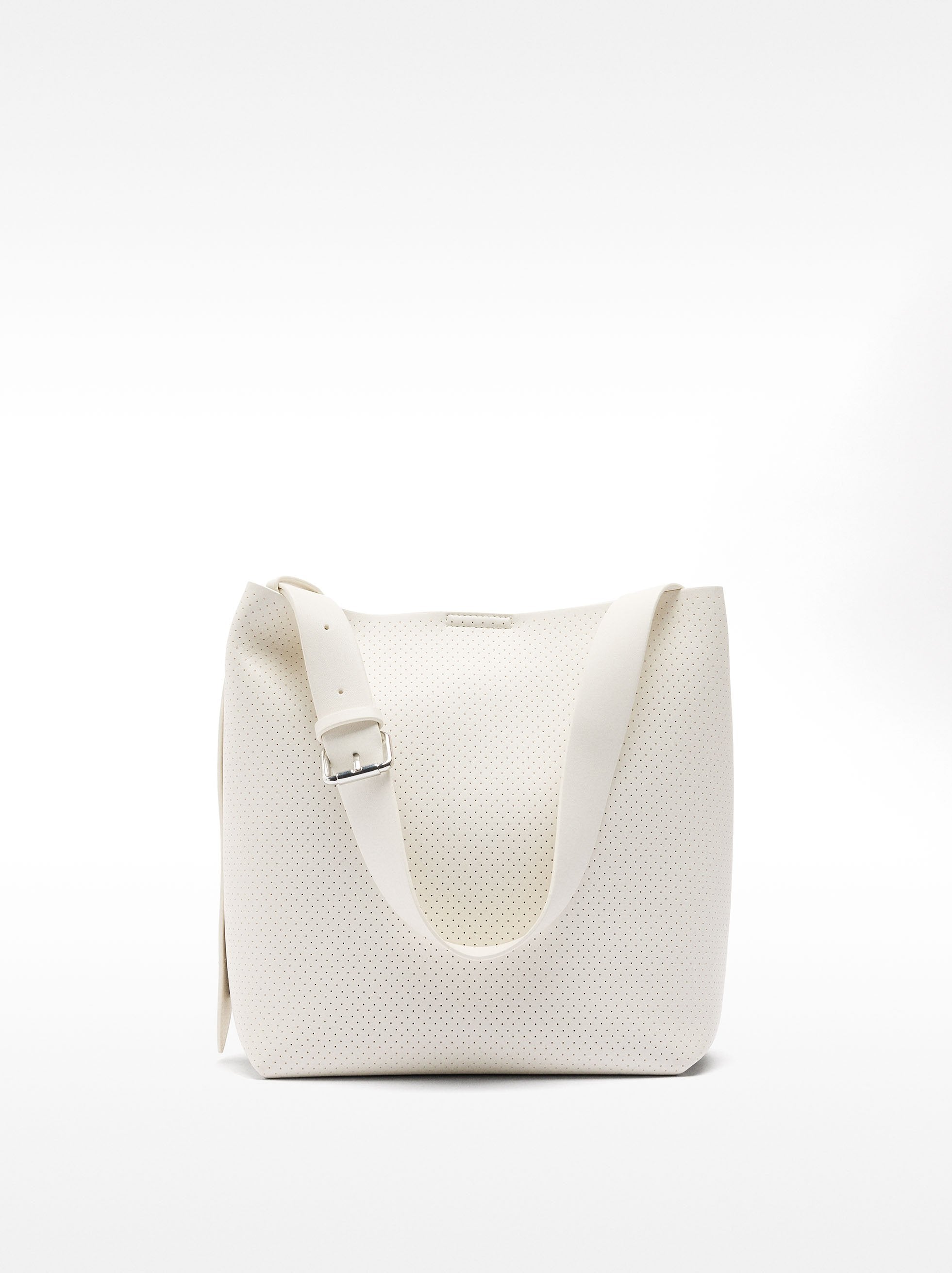 Bolso De Hombro Con Textura