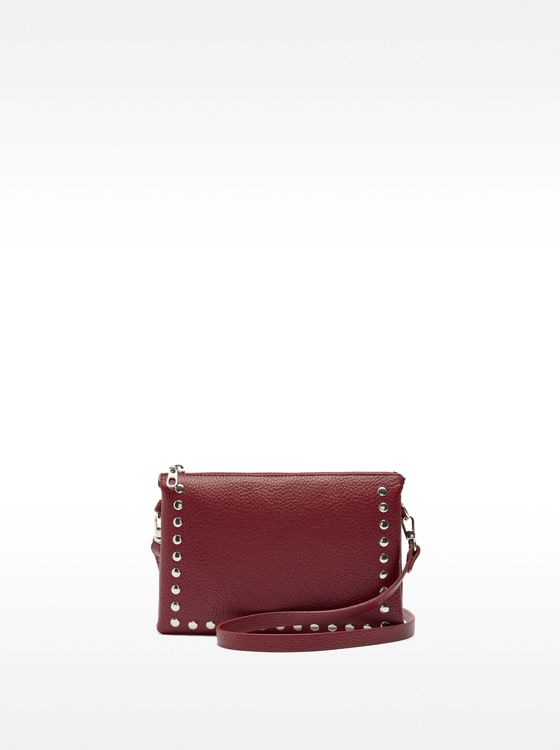 Bolso Bandolera Doble Con Tachuelas