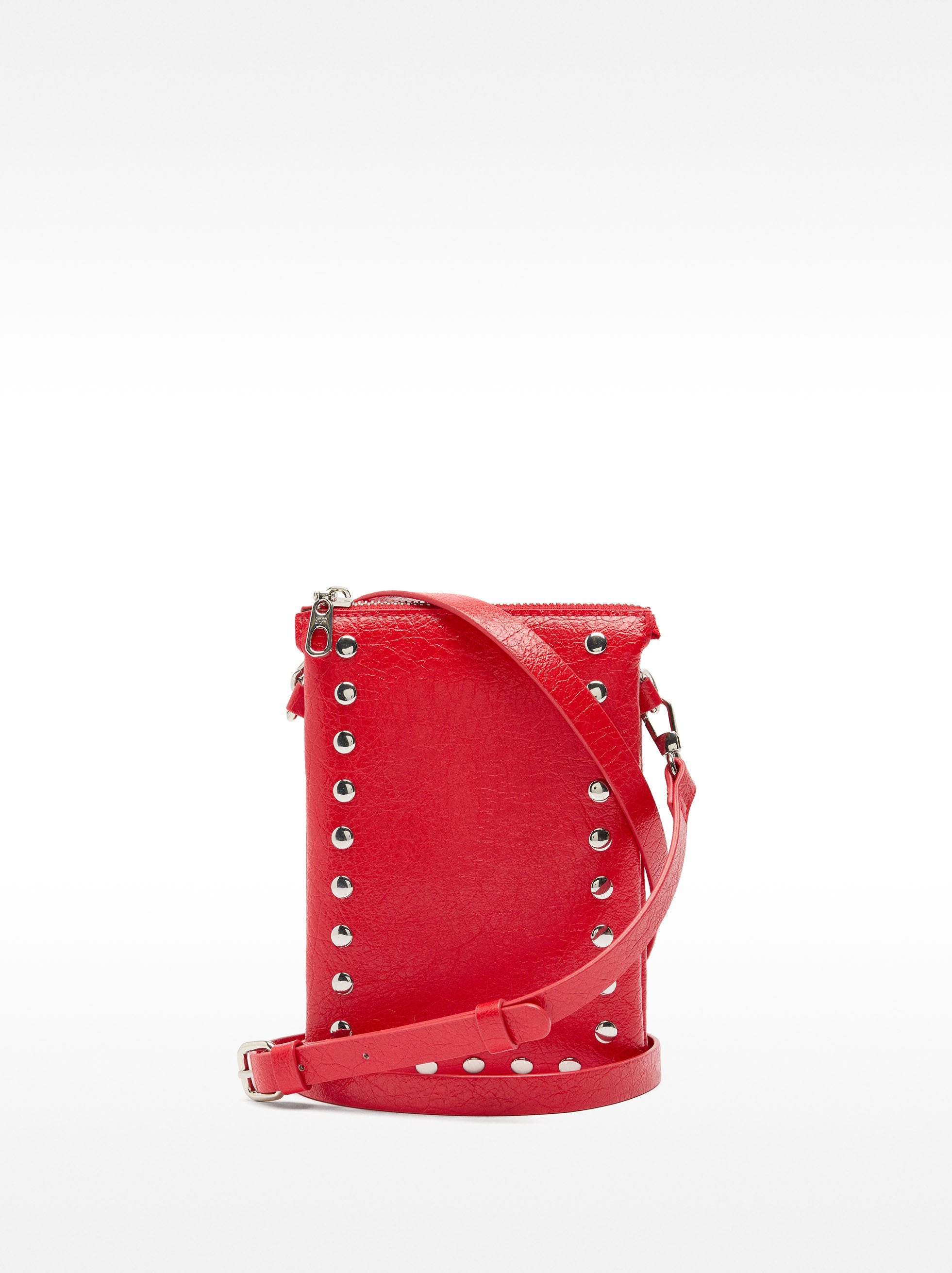 Bolso Bandolera Doble Con Tachuelas