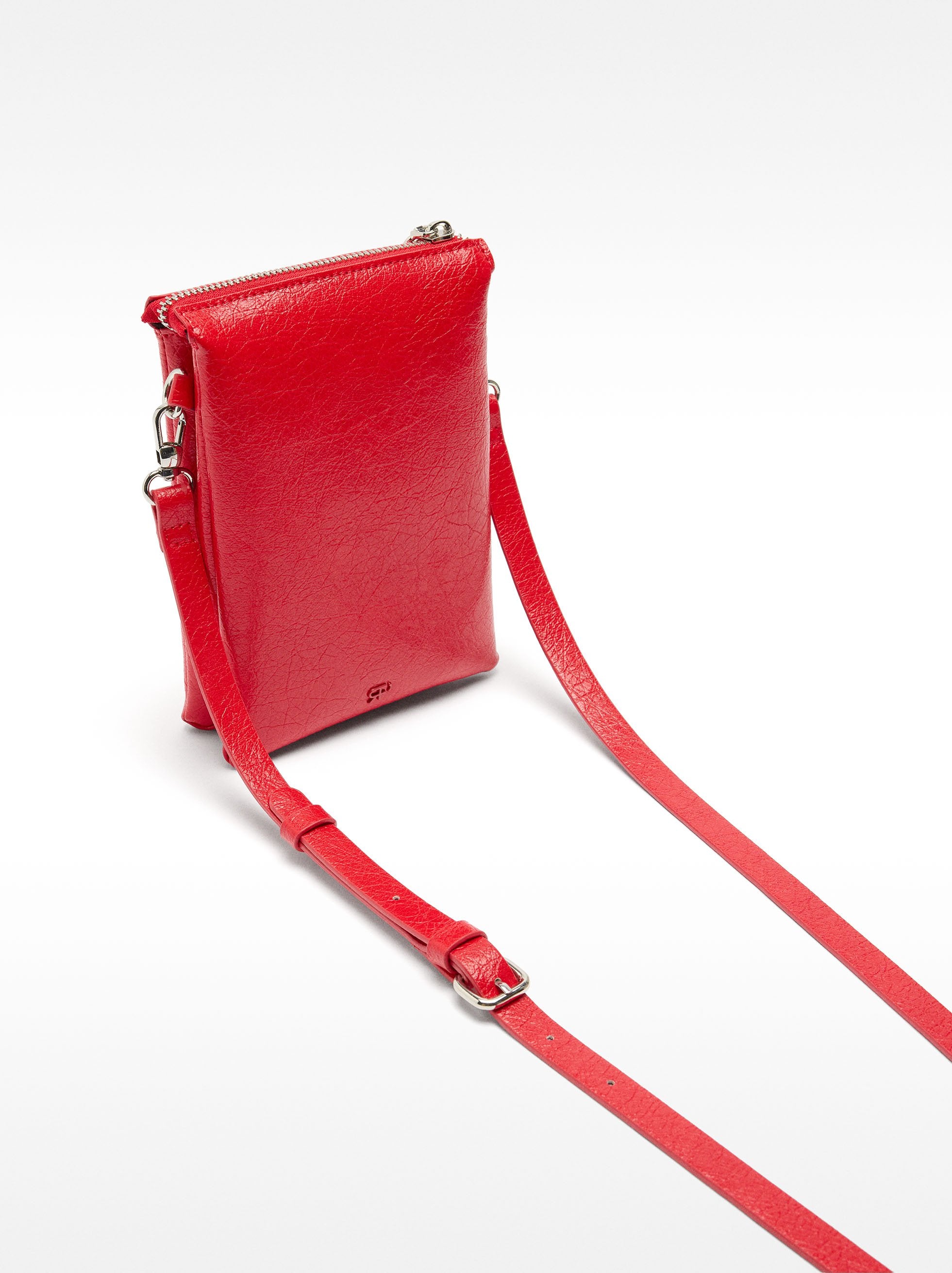 Bolso Bandolera Doble Con Tachuelas