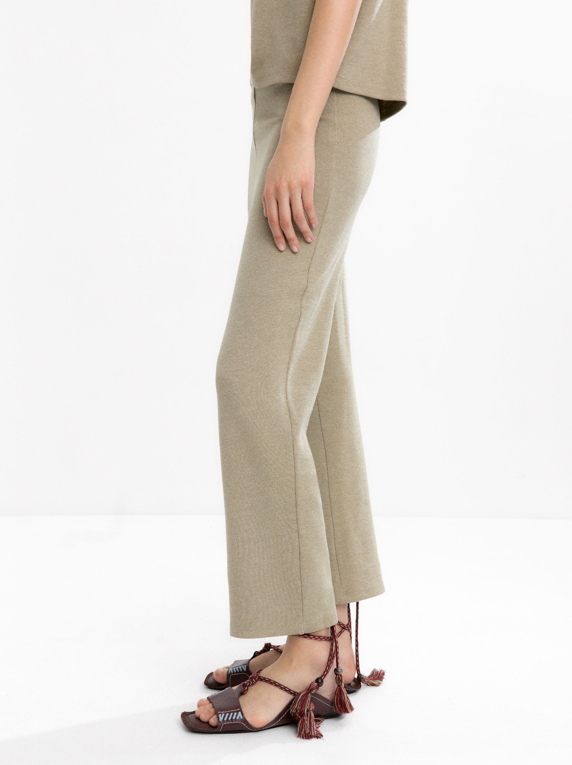 Pantalón Con Cintura Elástica