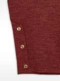 Camiseta Con Botones Laterales