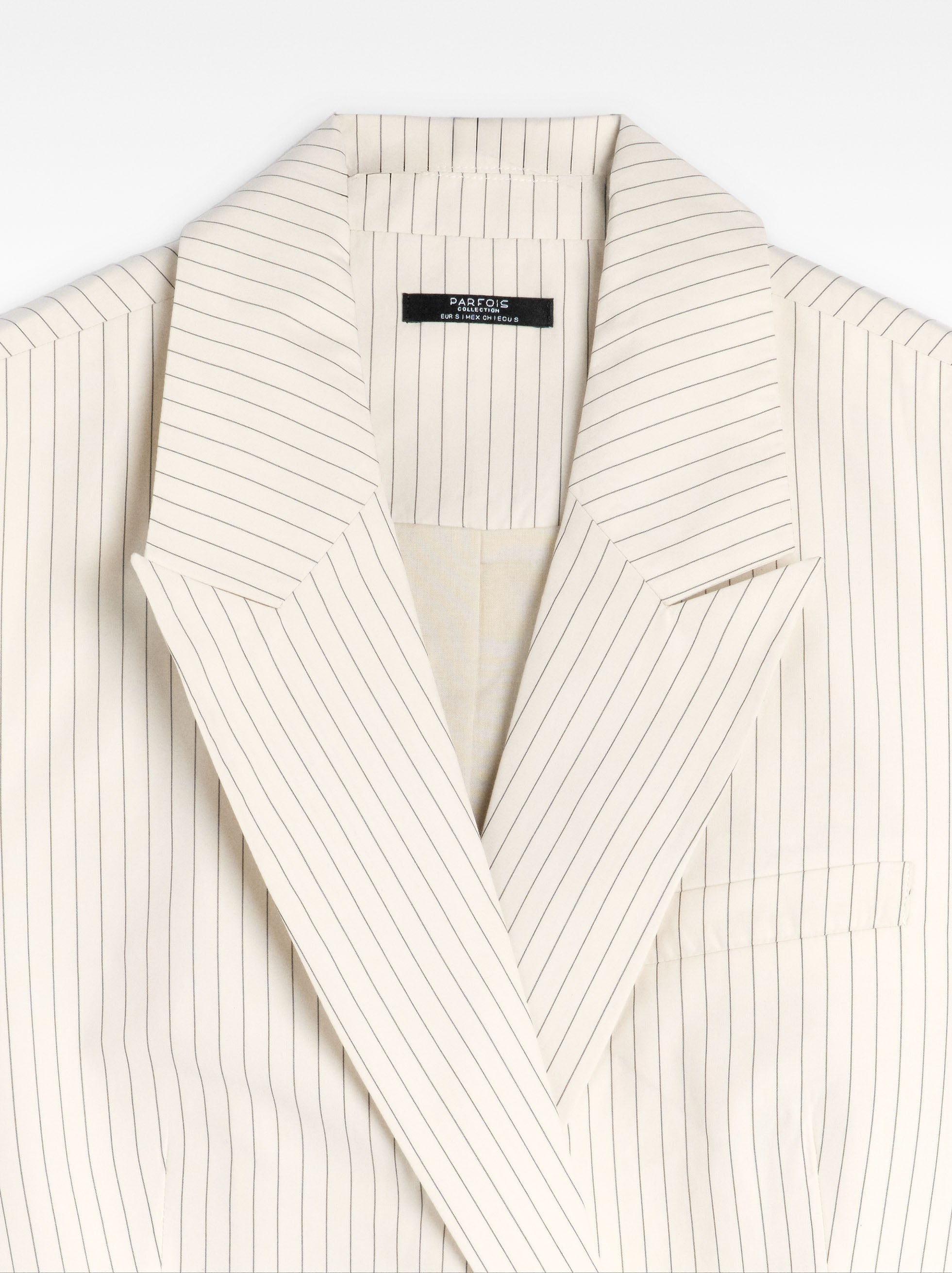 Chaleco A Rayas Con Botones