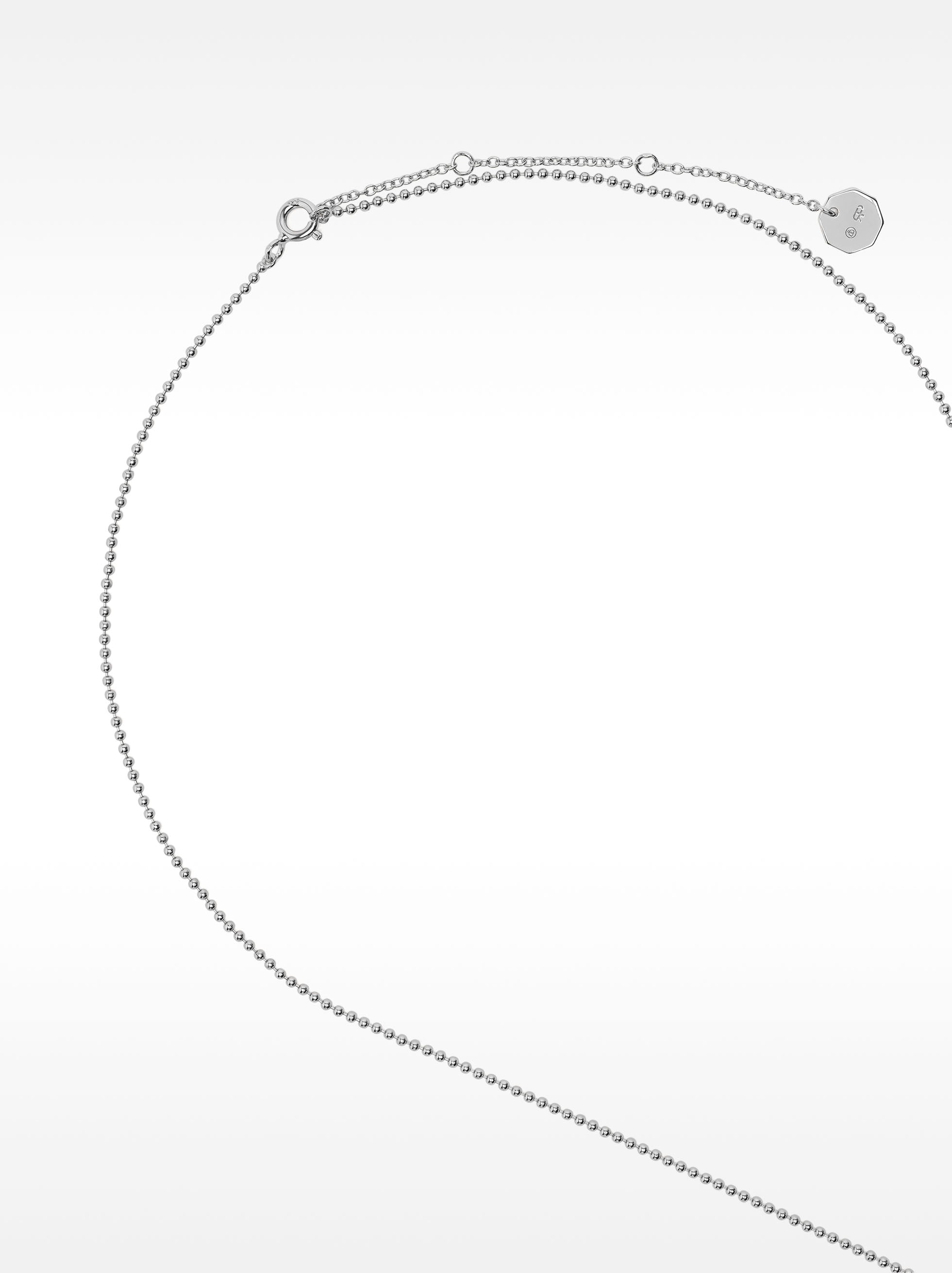 Collar Corto Con Colgante De Corazón – Plata De Ley 925