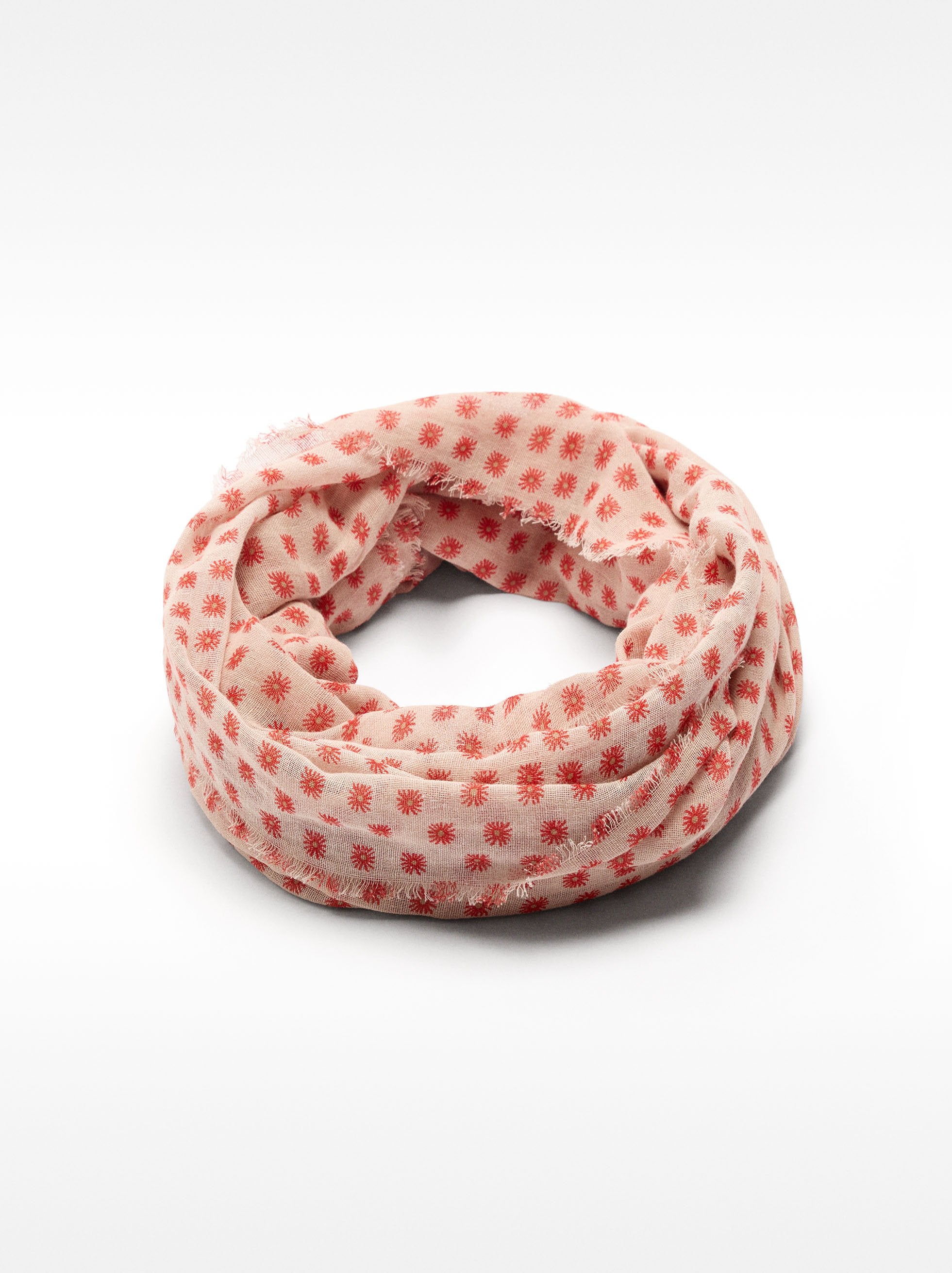 Pañuelo Estampado Mezcla De Algodón