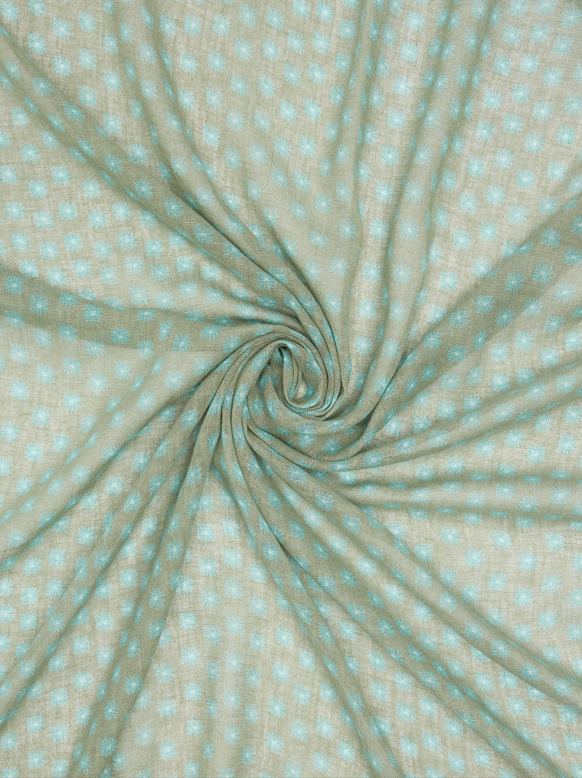 Pañuelo Estampado Mezcla De Algodón