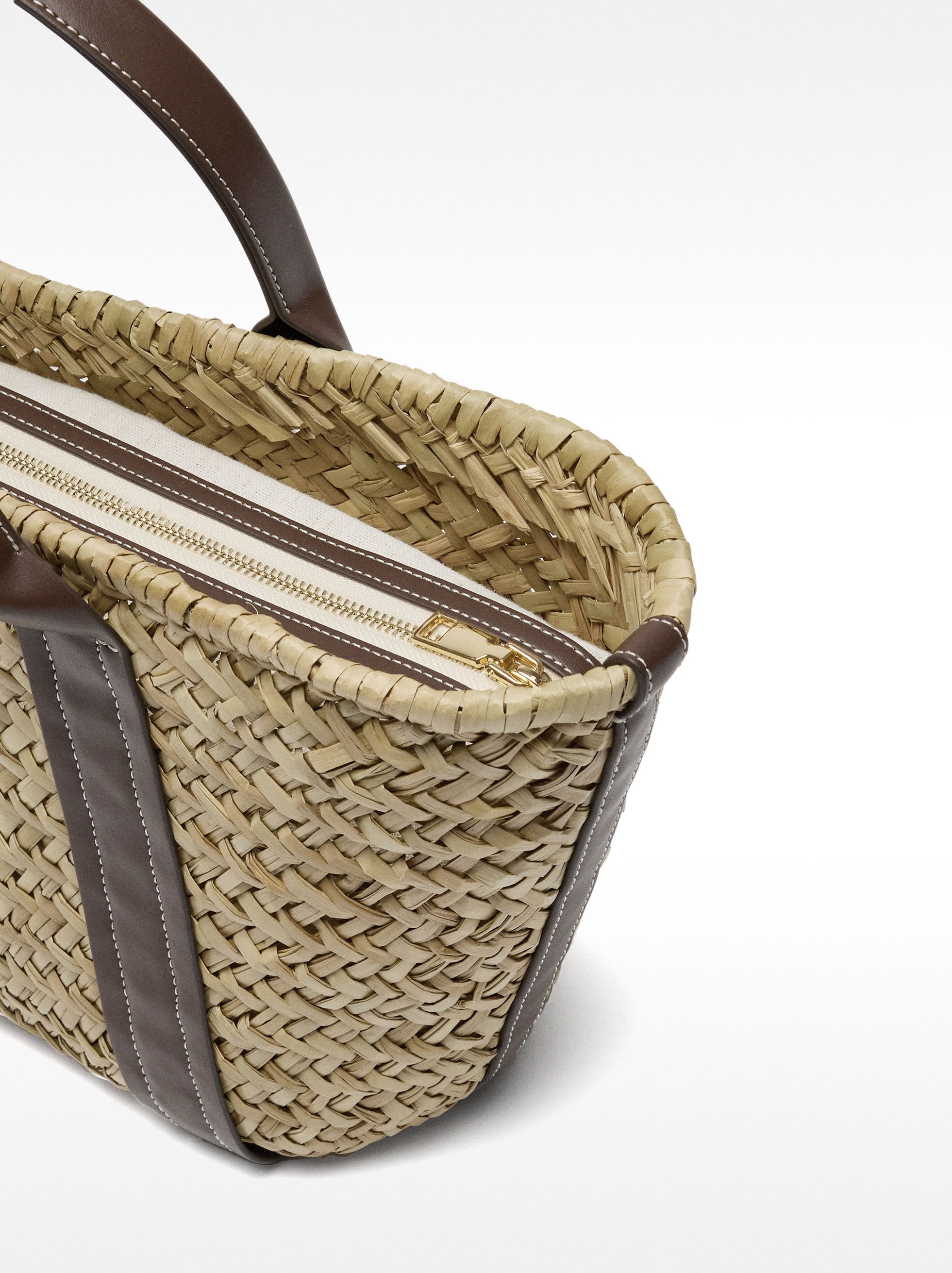 Bolso Shopper De Rafia