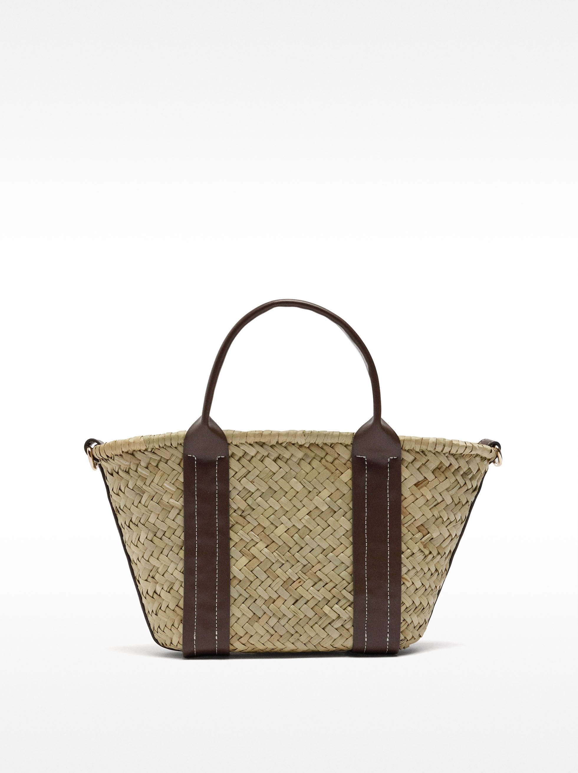 Bolso Tote De Rafia