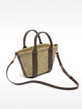Bolso Tote De Rafia