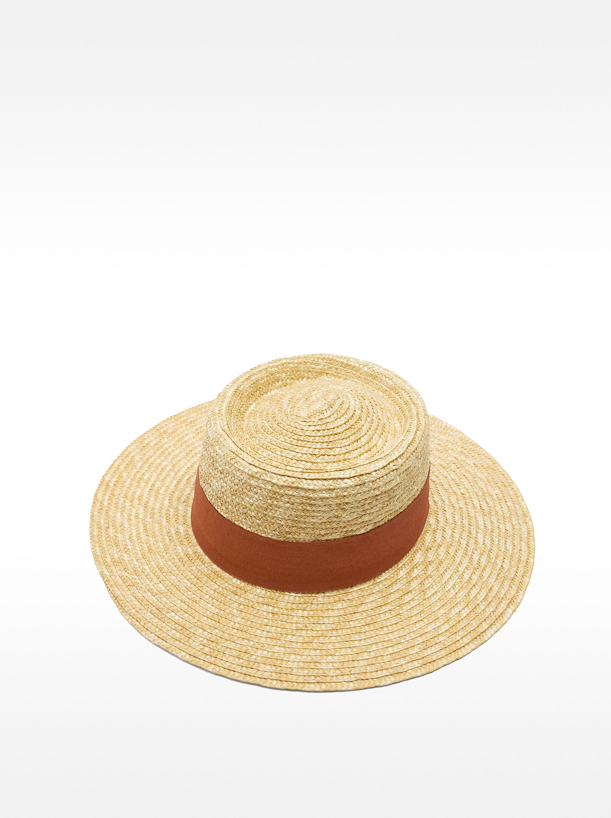 Sombrero De Paja Con Cinta
