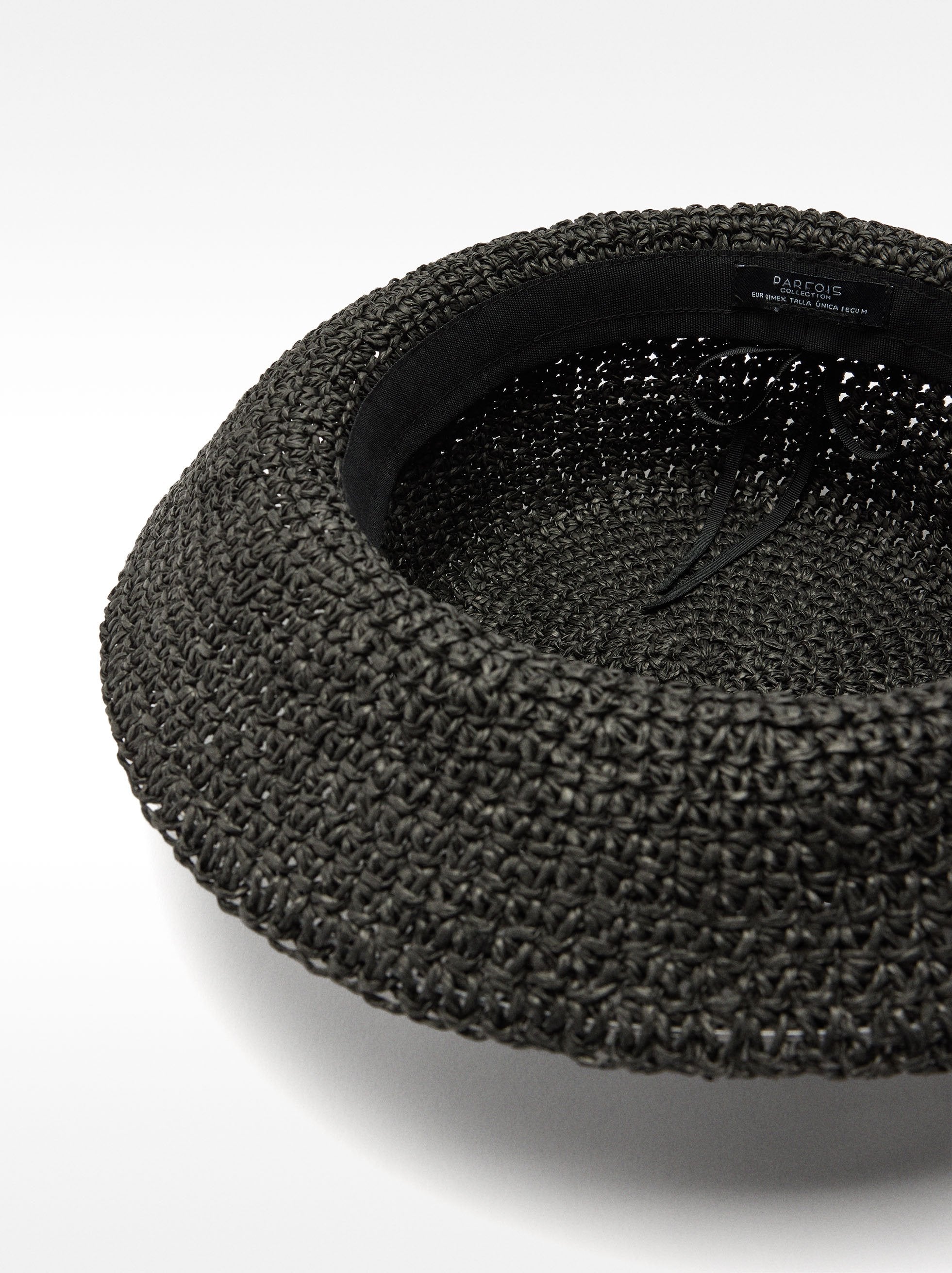 Sombrero Efecto Rafia