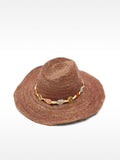 Sombrero De Paja Con Cinta Decorativa