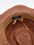 Sombrero De Paja Con Cinta Decorativa